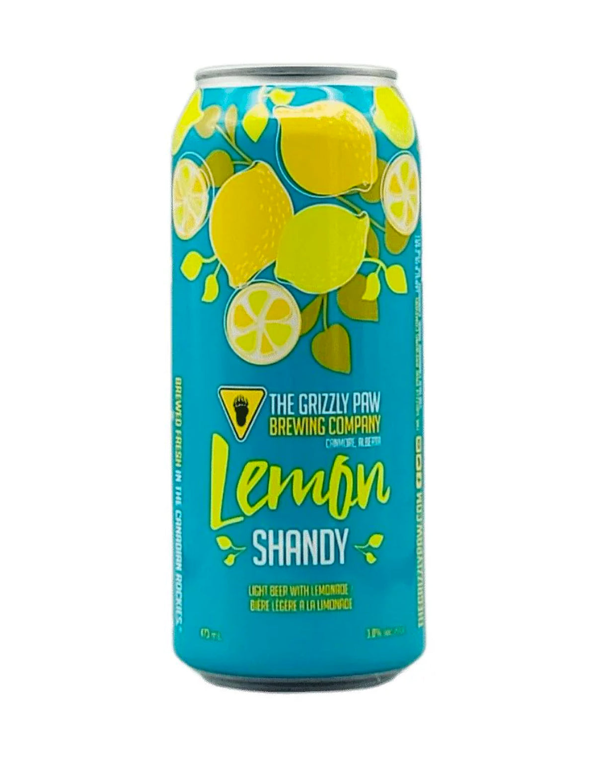 Grizzly Paw Lemon Shandy 473 ml - 24 Cans