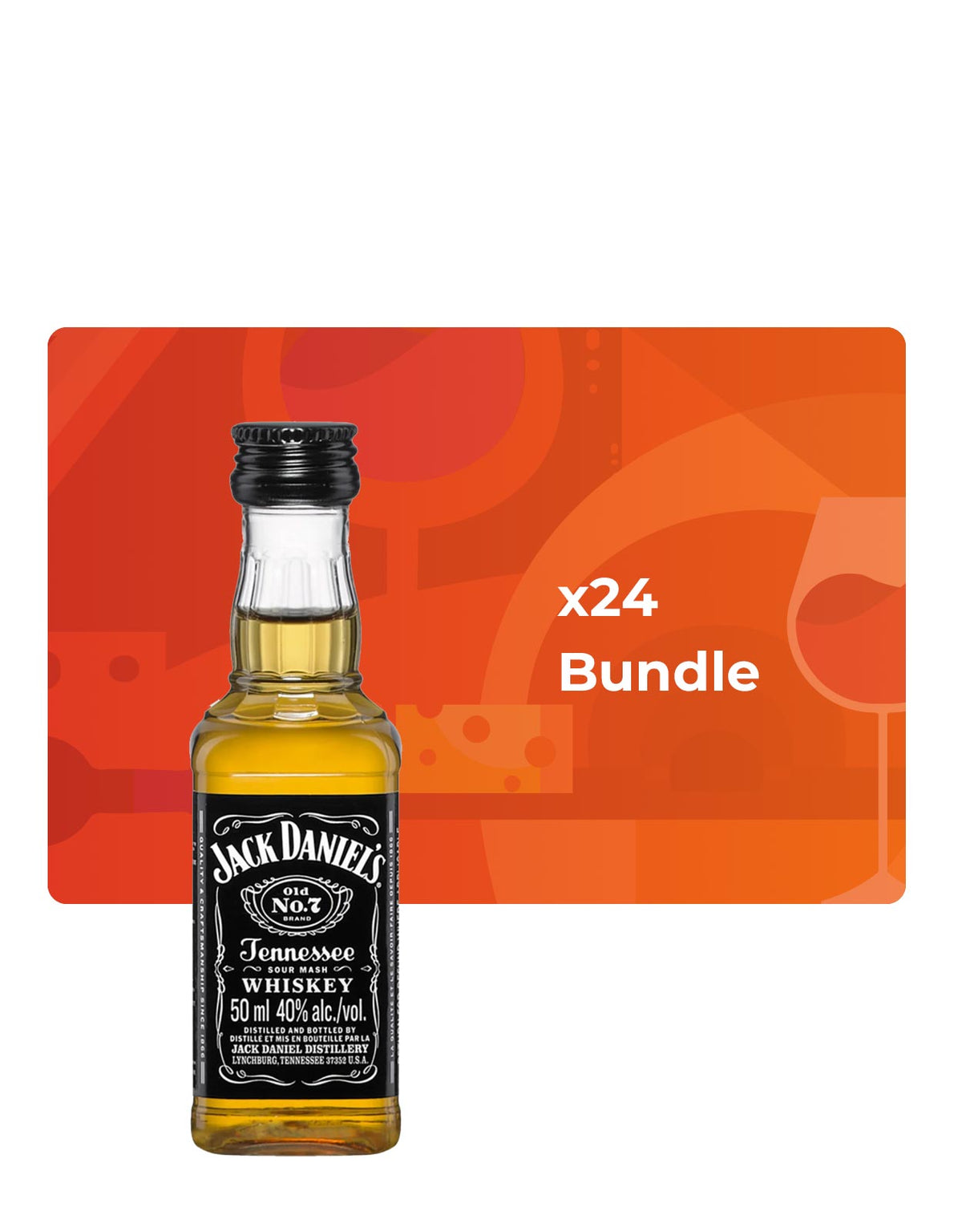 Jack Daniel's - Mini 50 ml - Bundle & Save
