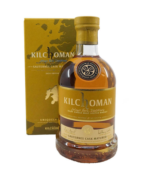 ウイスキー KILCHOMAN SAUTERNES CASK MATURED 2024 Kilchoman Sauternes Single Malt Cask Matured 2024 Edition - ZYN