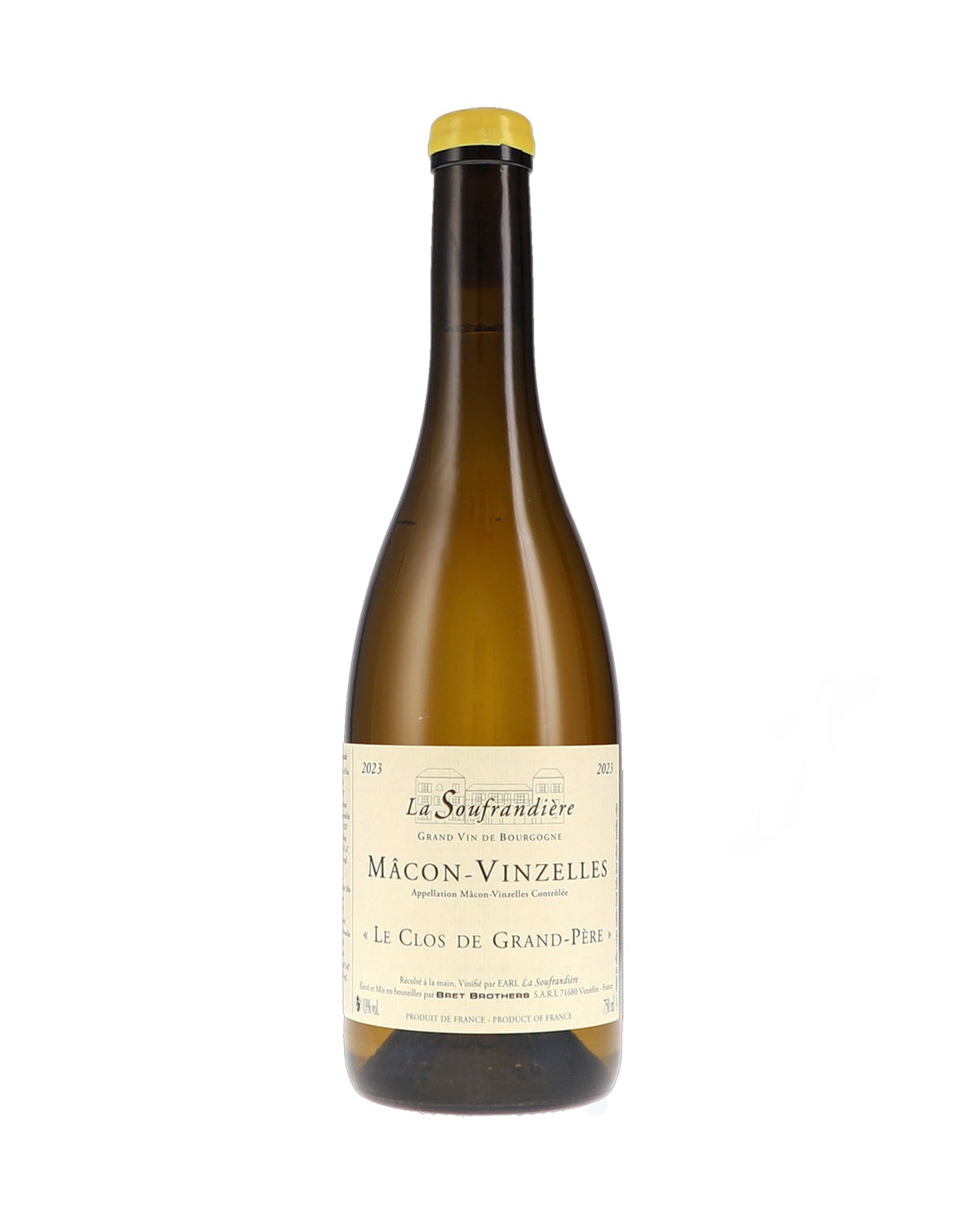 La Soufrandiere Macon-Vinzelles 'Le Clos de Grand-Pere' 2023