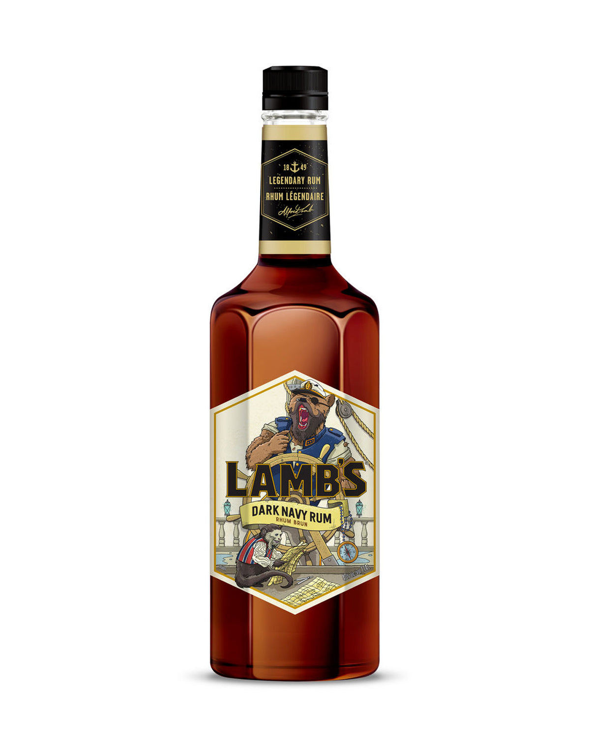 Lamb's Dark Navy Rum - 1.14 Litre Plastic Bottle