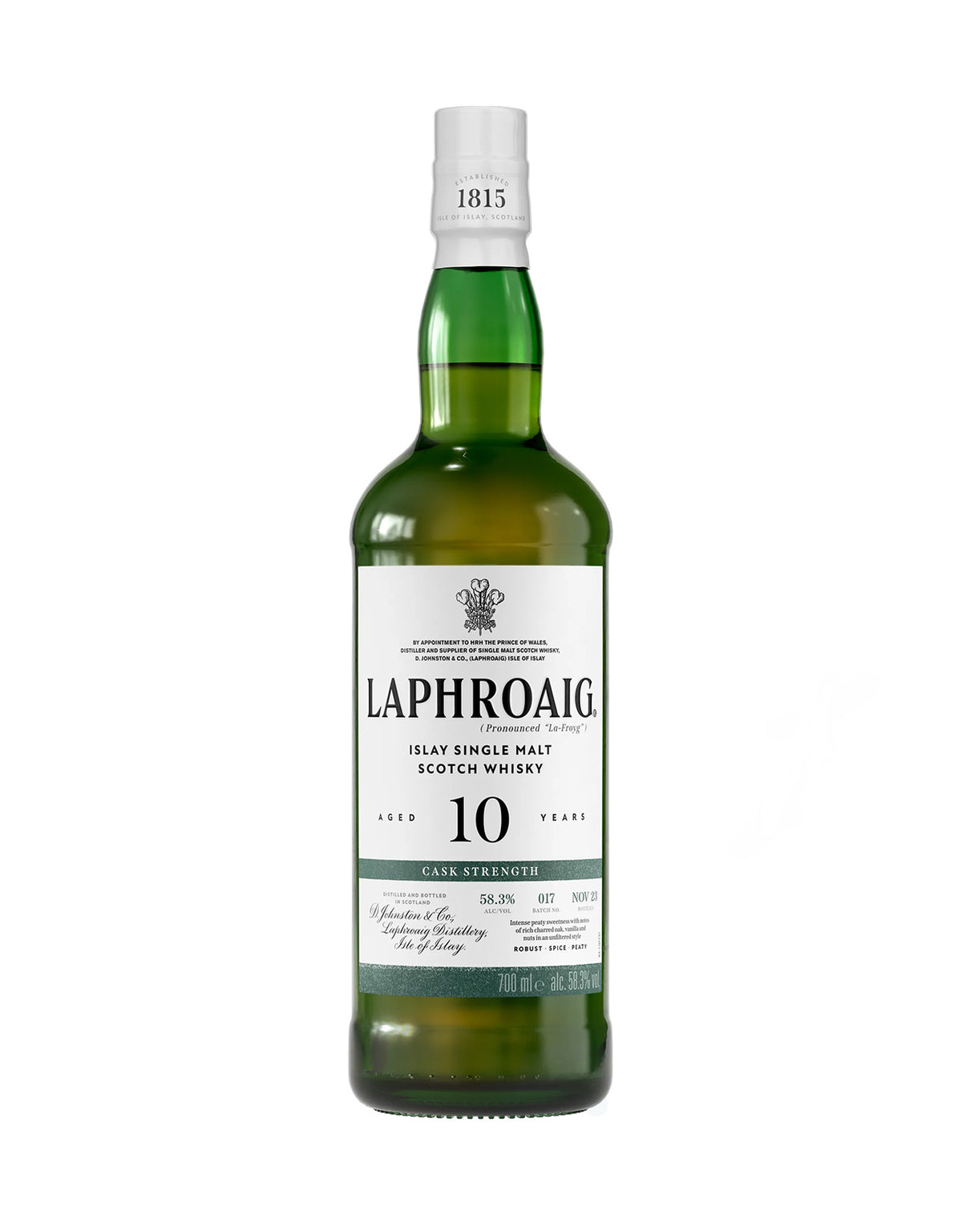 Laphroaig 10 Year Old Cask Strength - Batch 17
