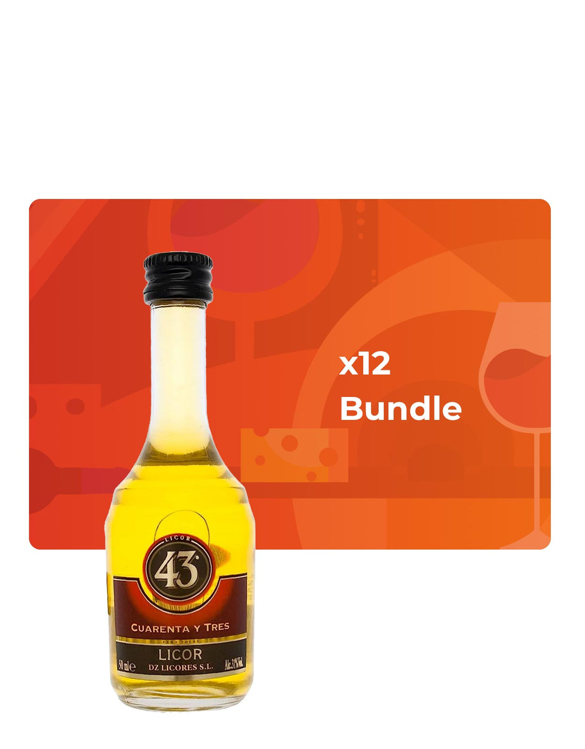 Licor 43 - Mini 50 ml - Bundle & Save