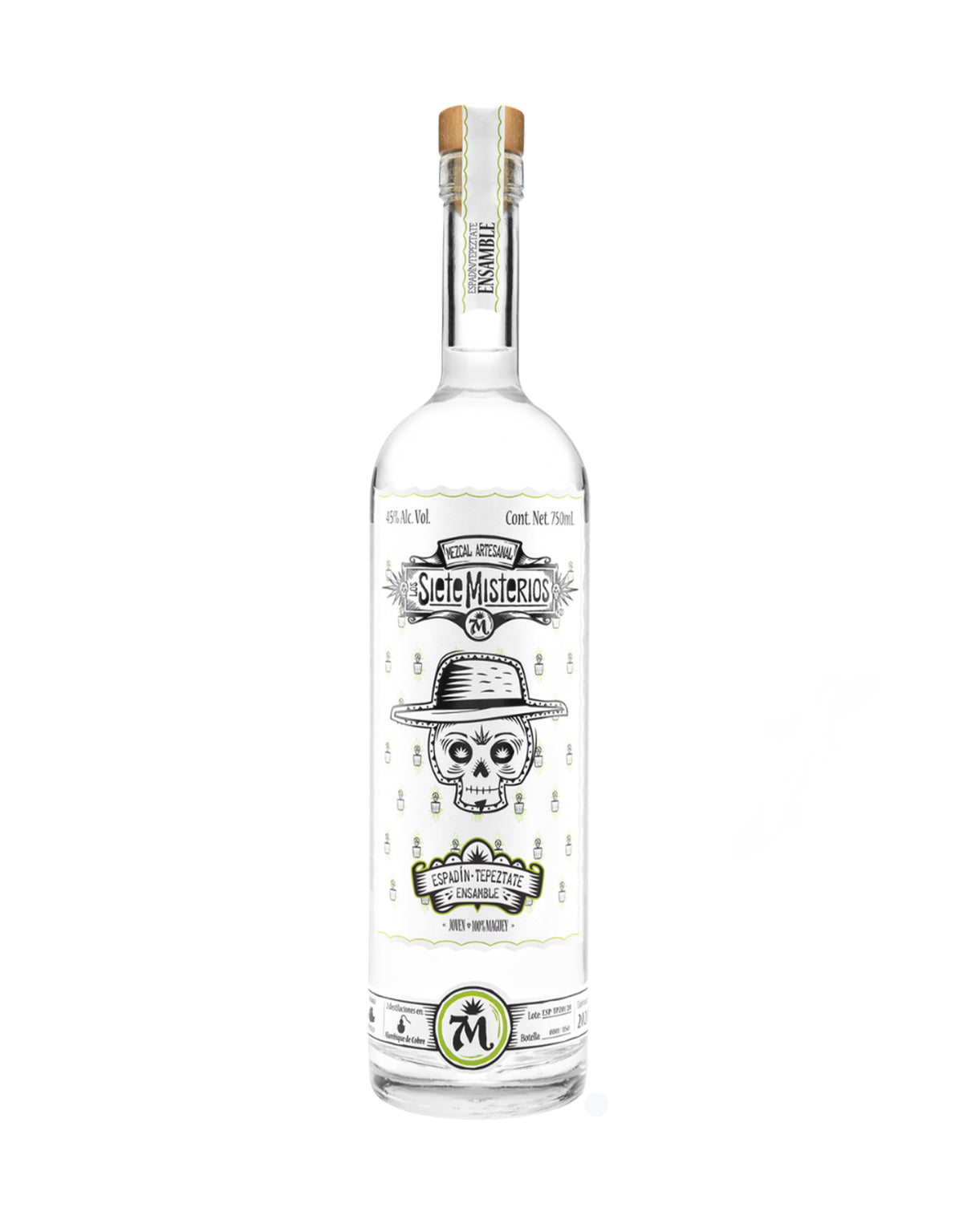Los Siete Misterios Espadin Tepeztate Mezcal