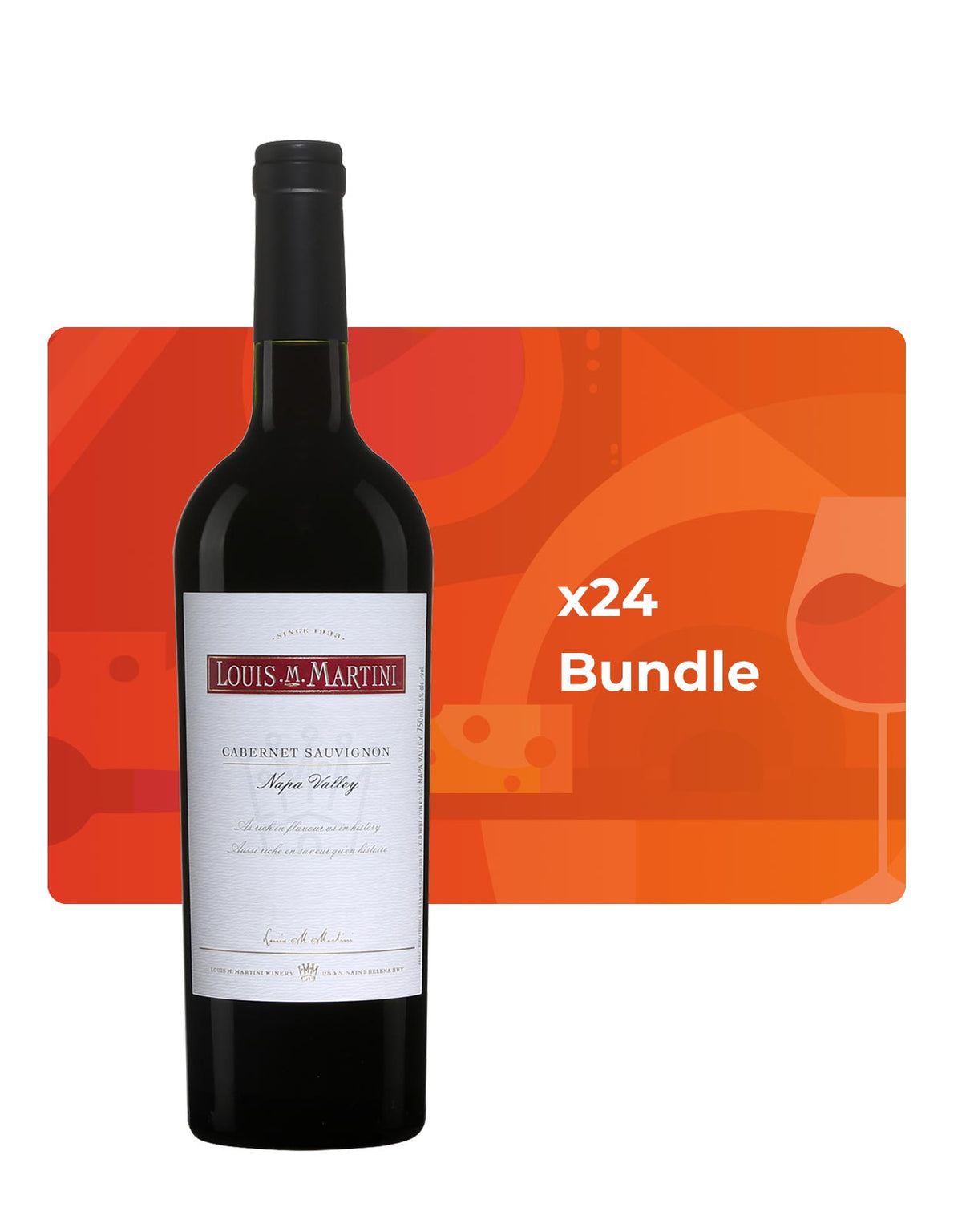 Louis Martini Cabernet Sauvignon Napa Valley - Bundle & Save