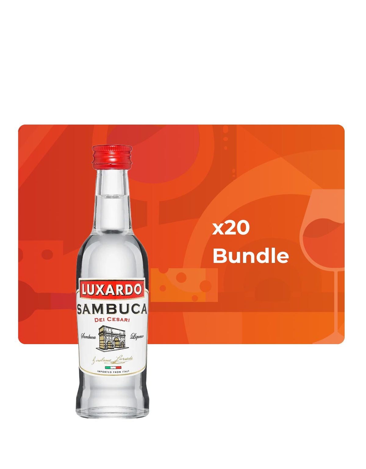 Luxardo Sambuca - Mini 50 ml - Bundle & Save