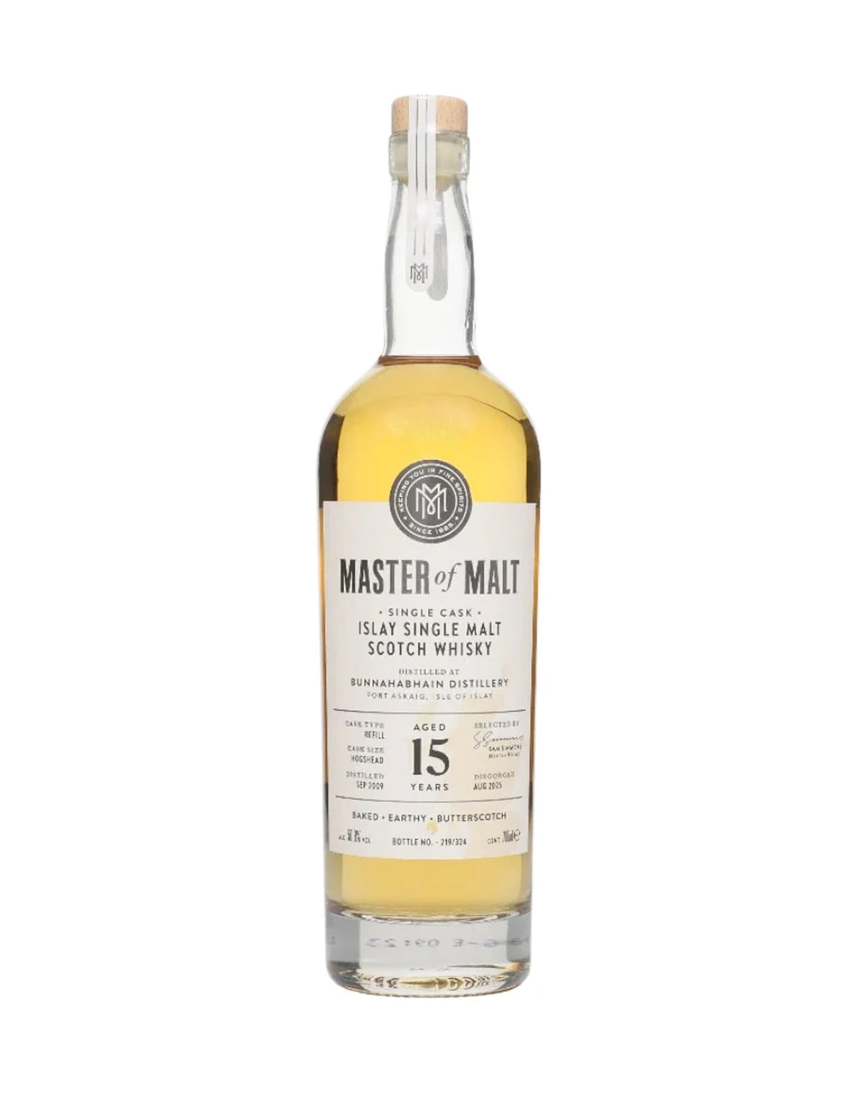 Master Of Malt Bunnahabhain Distillery 15 Year Old