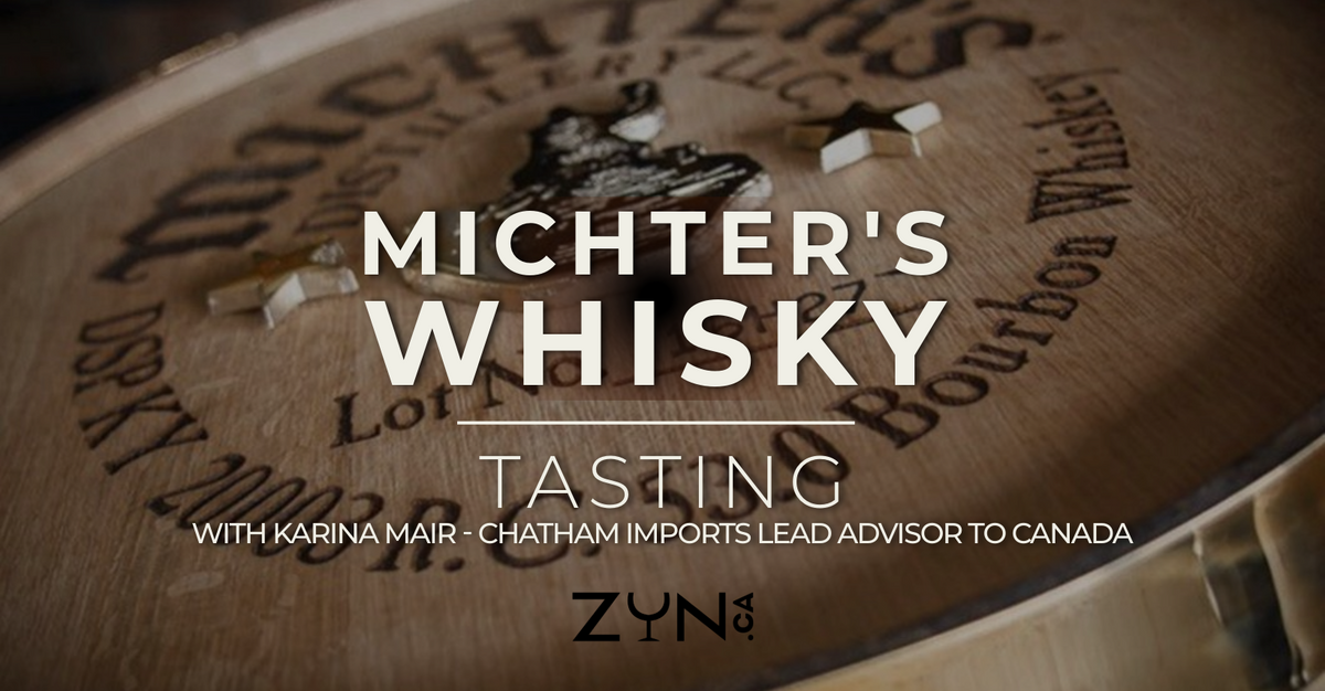 Michter's Whiskey Tasting Event: Hosted by Karina Mair