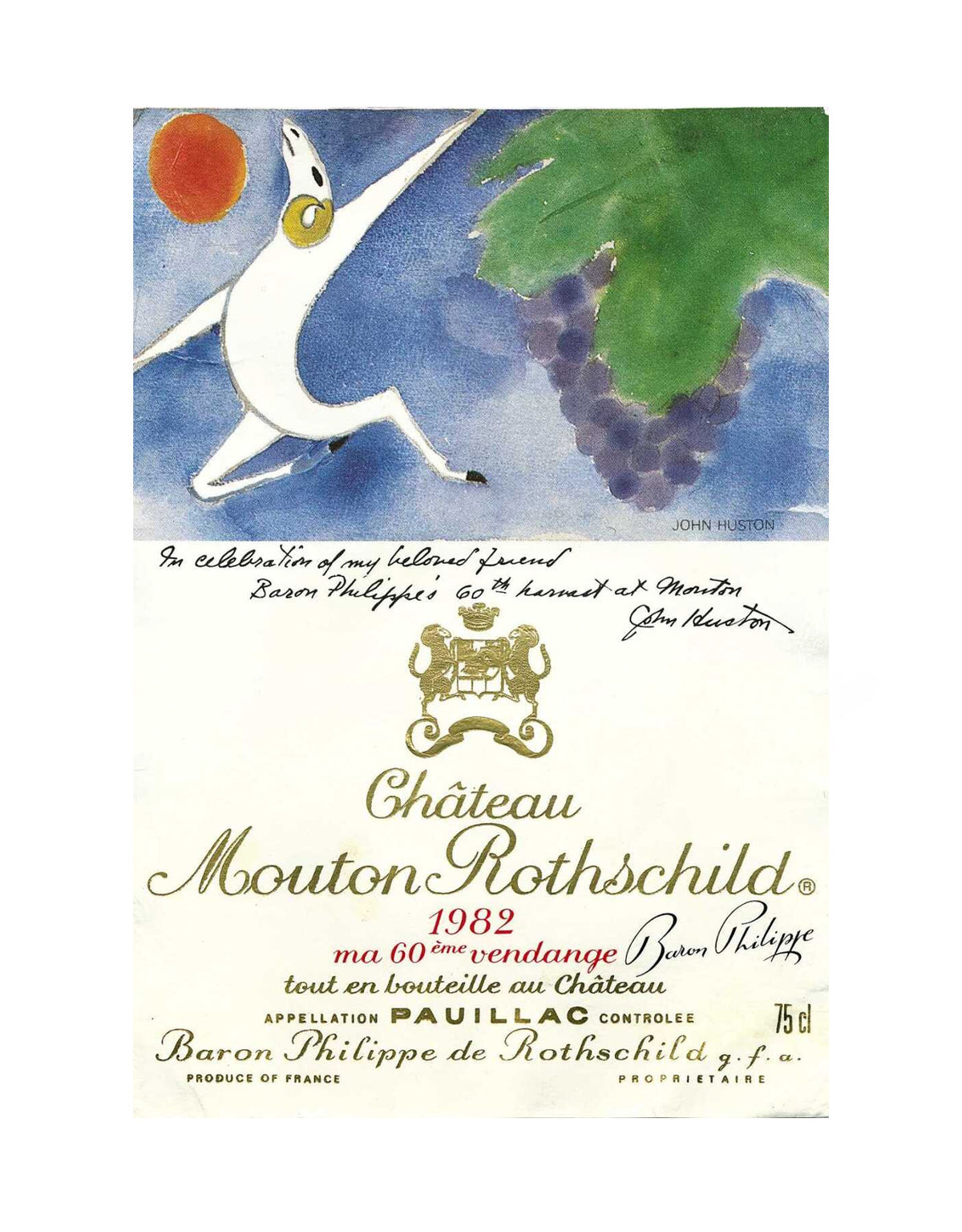 Chateau Mouton Rothschild 1982