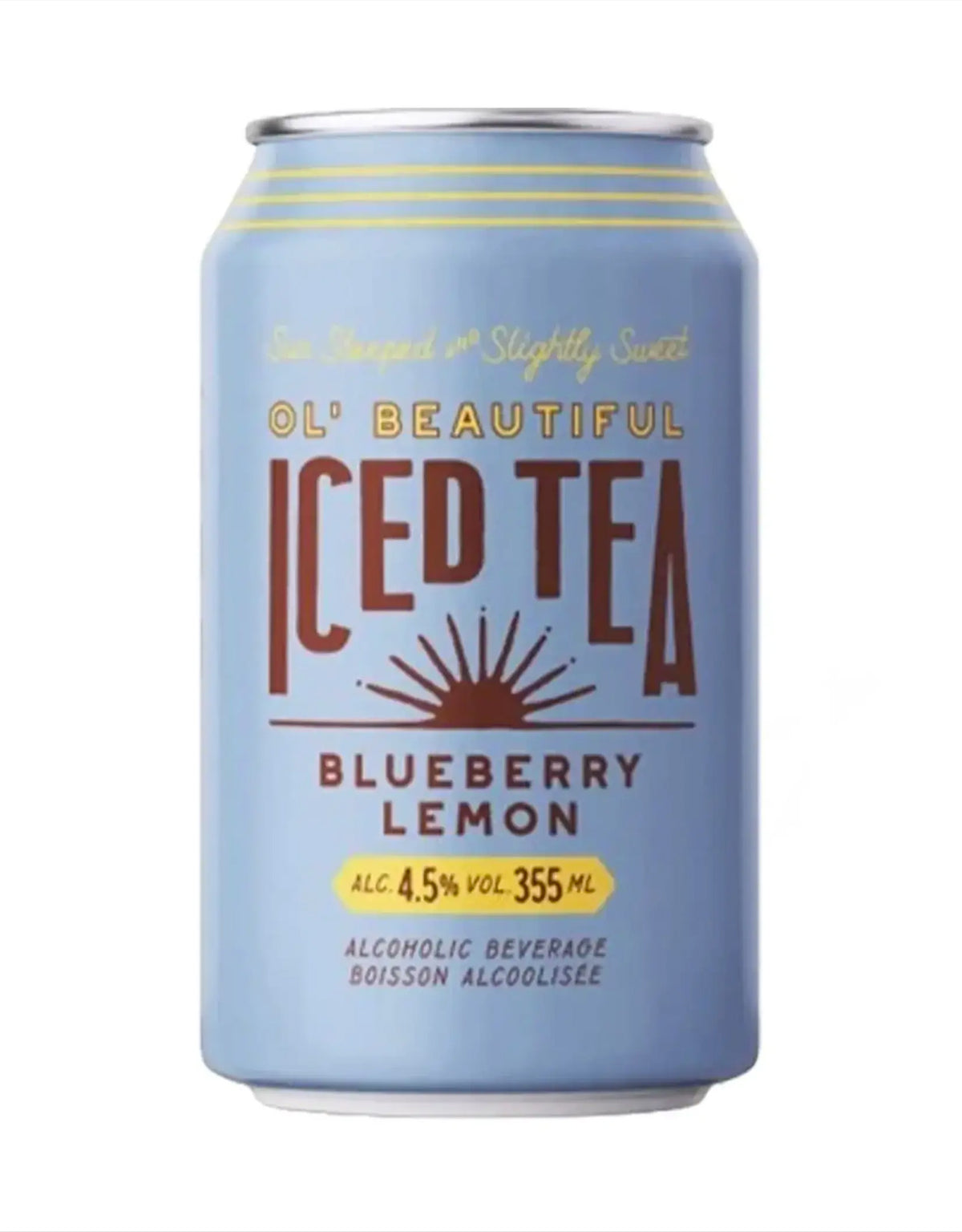 Ol' Beautiful Blueberry Lemon Iced Tea 355 ml - 24 Cans