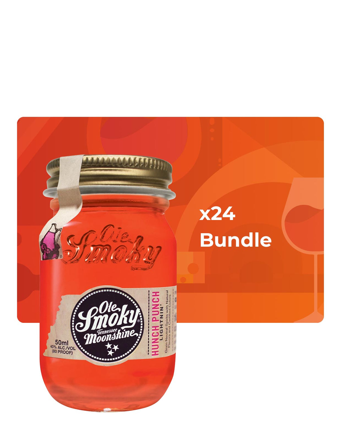 Ole Smoky Hunch Punch Moonshine - Mini 50 ml - Bundle & Save