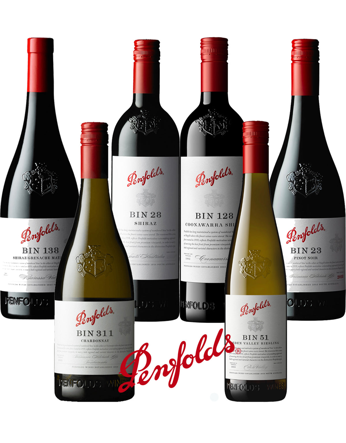 The Penfolds Bin Vault - 6 Bottles Bundled by ZYN