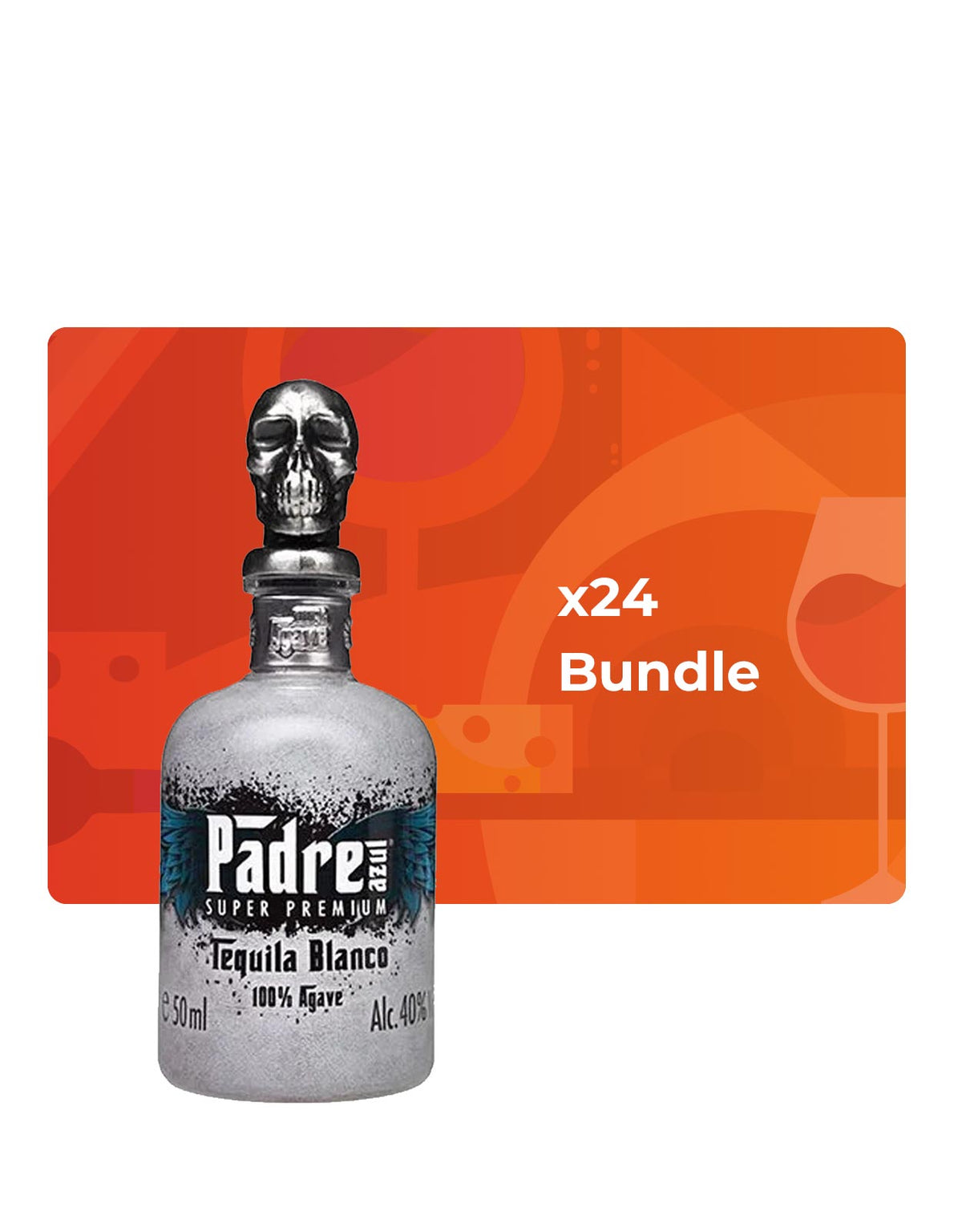Padre Azul Silver Tequila - Mini 50 ml - Bundle & Save