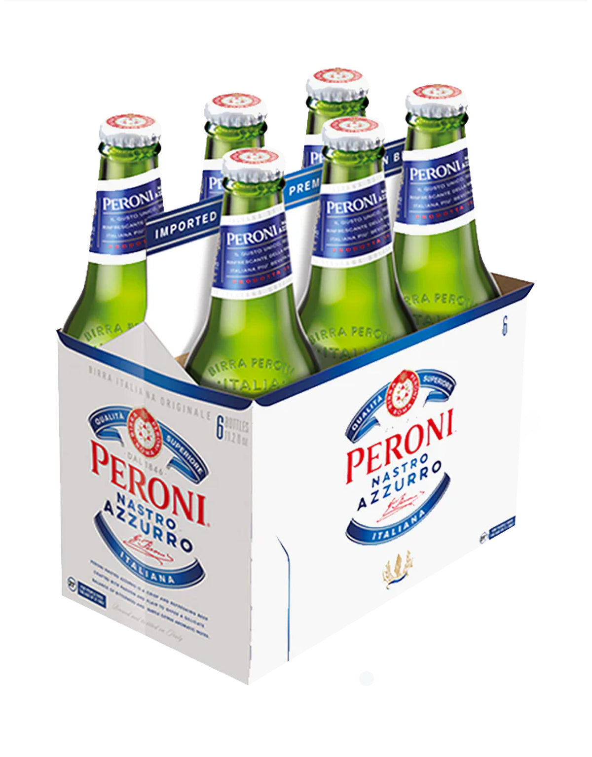 Peroni 330 ml - 6 Bottles