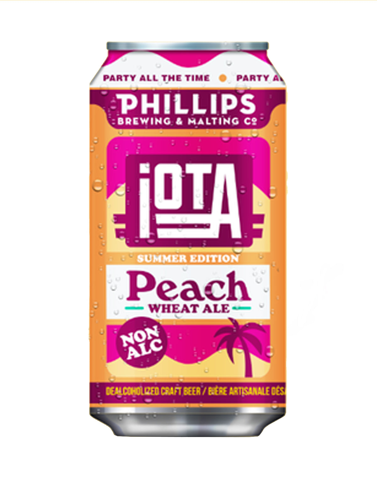 Phillips IOTA Peach Wit (Non Alcoholic) 355 ml - 24 Cans