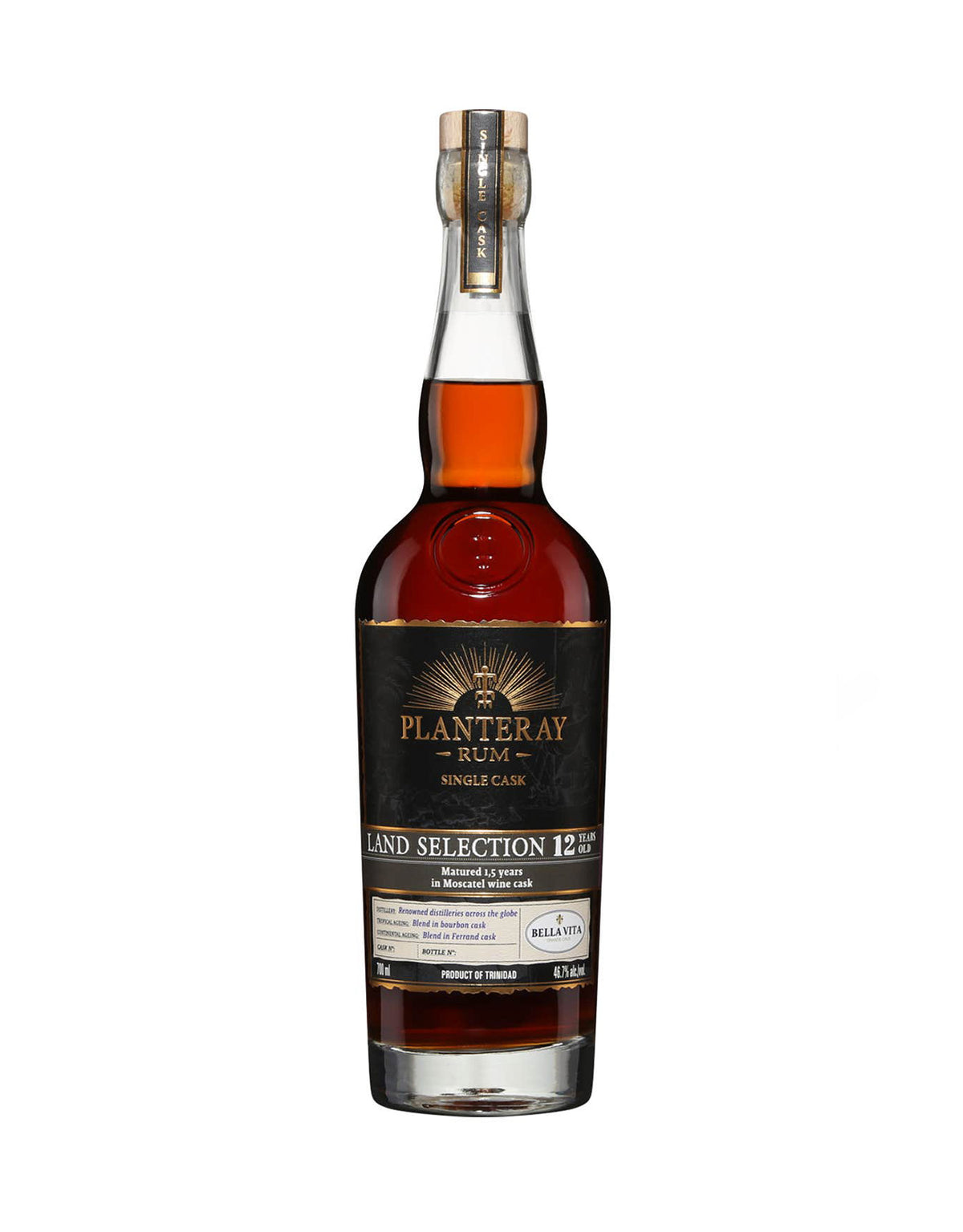 Planteray Land Selection 12 Year Old Moscatel Cask Rum