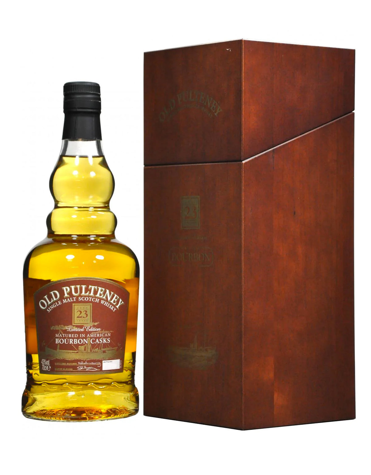 Old Pulteney 23 Year Old Single Malt Scotch Whisky - 700 ml