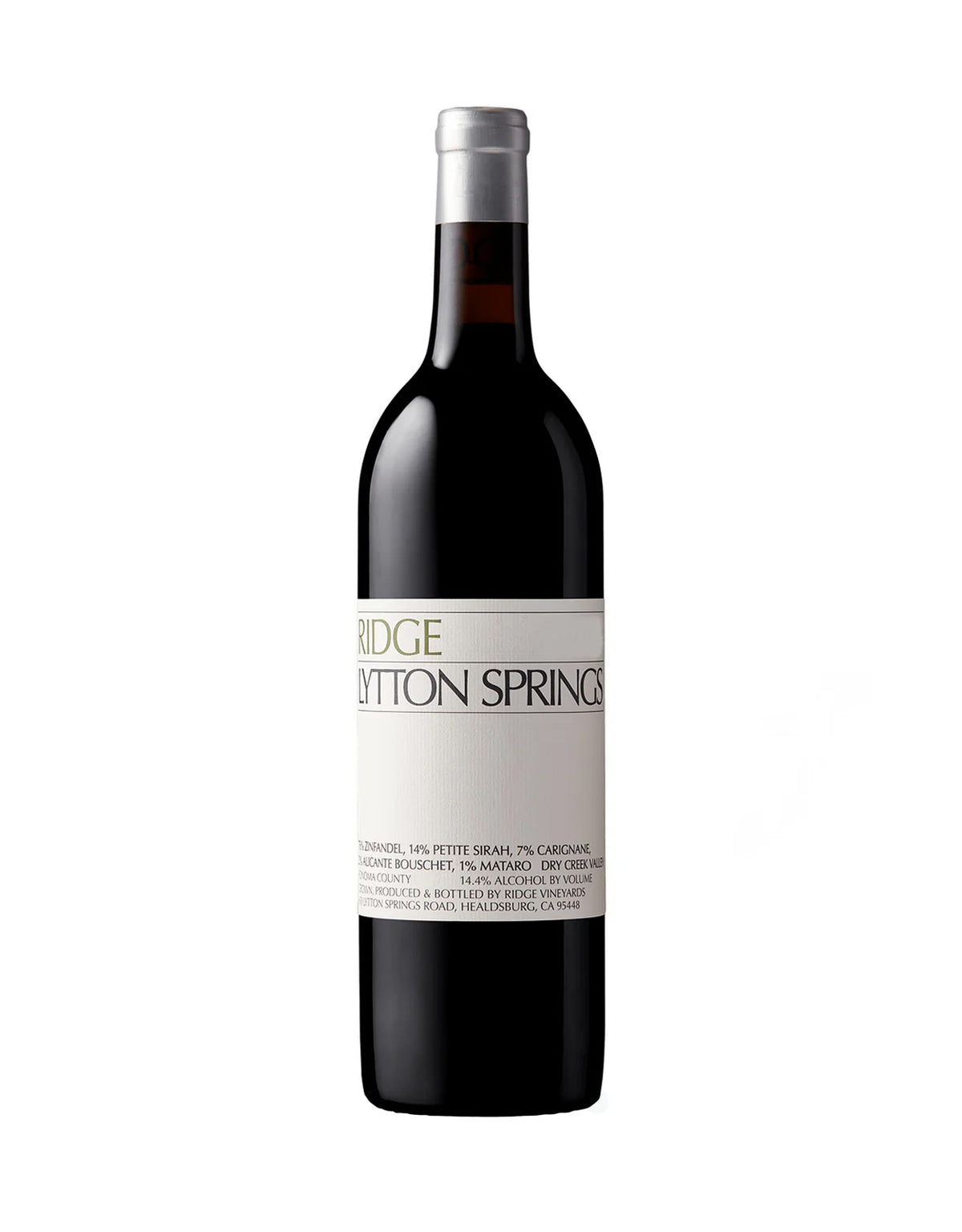 Ridge Vineyards Lytton Springs Estate 2022