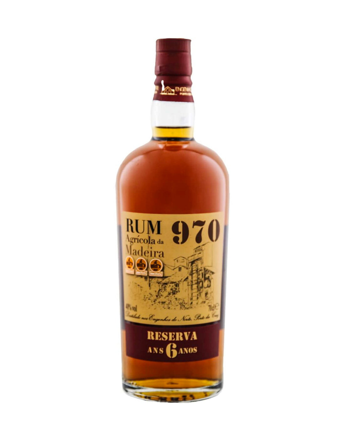Rum Agricole 970 Reserva 6 Years - 700 ml