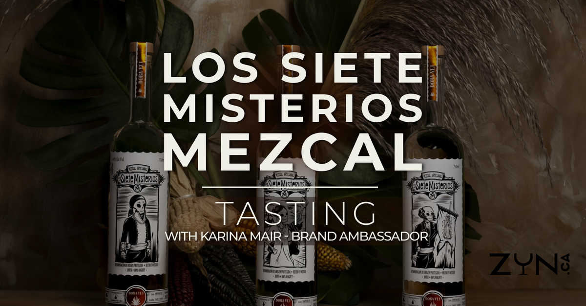 Los Siete Misterios Mezcal Tasting Event: Hosted by Katrina Mair