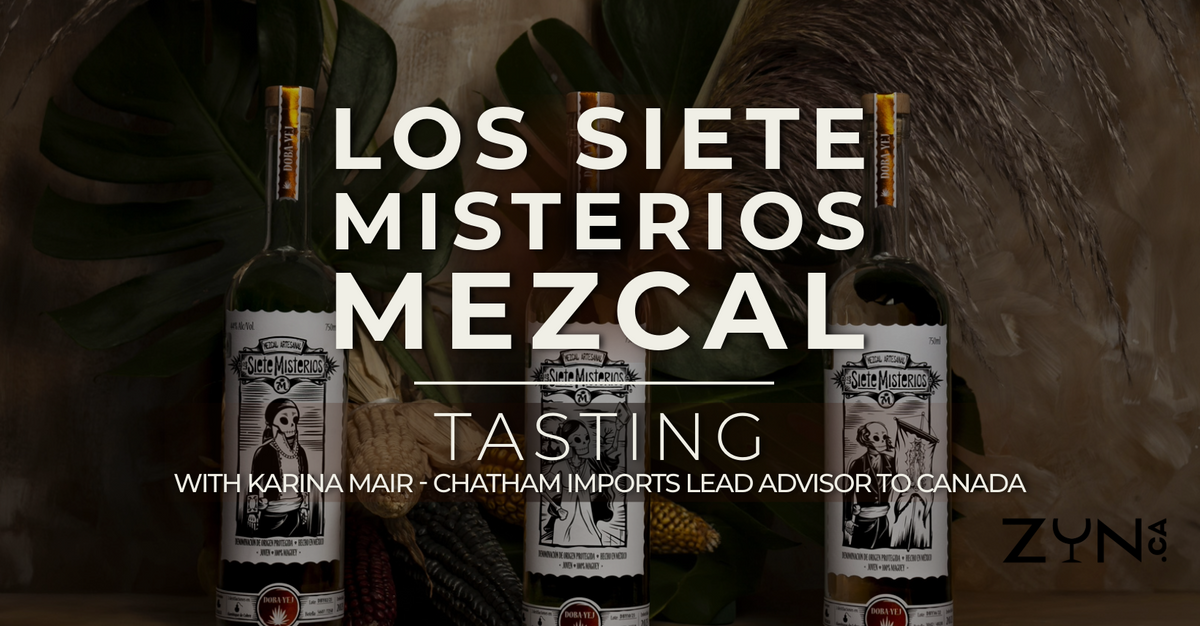 Los Siete Misterios Mezcal Tasting Event: Hosted by Karina Mair