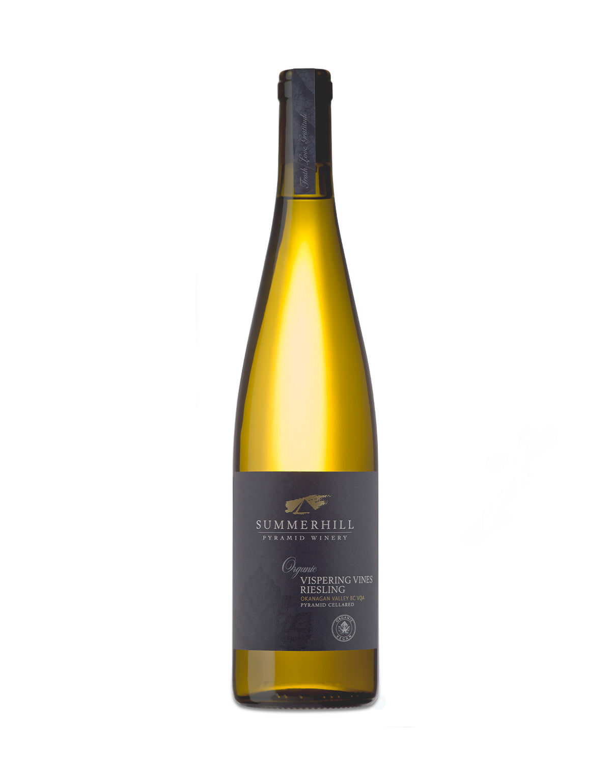 Summerhill Riesling Vispering Vines Vineyard Organic 2022