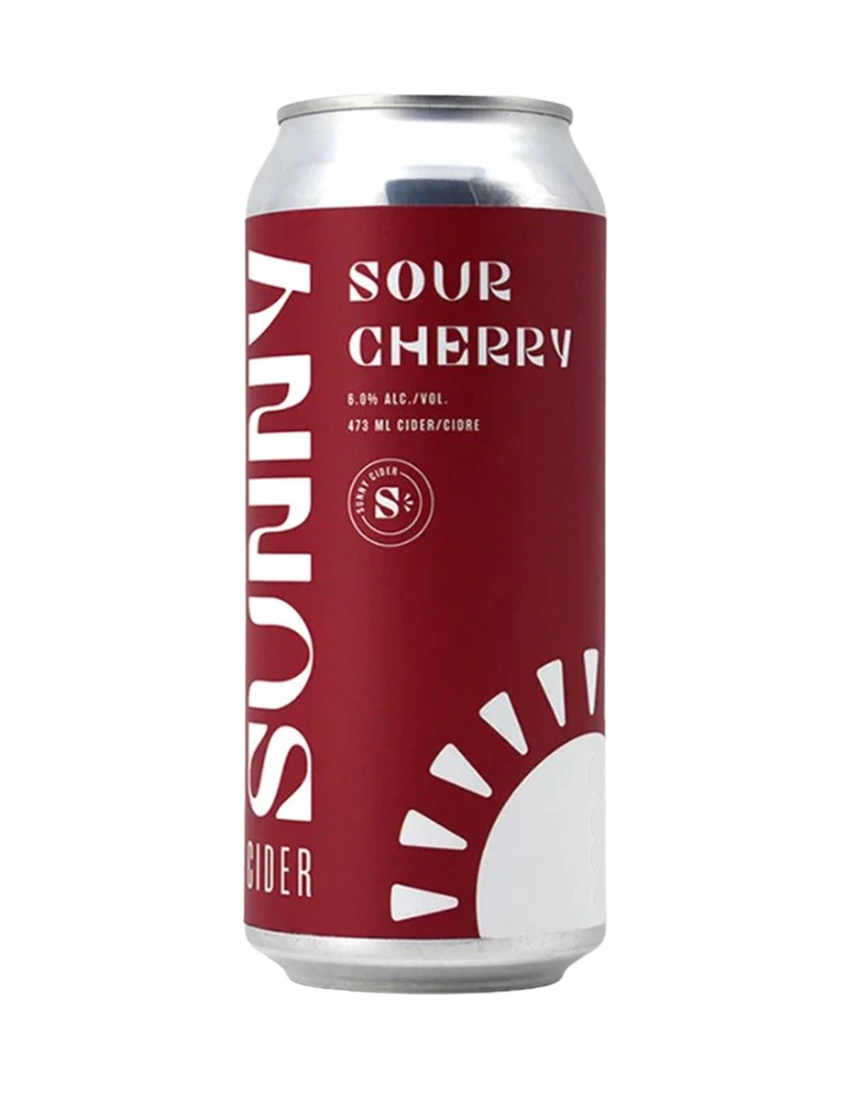 SunnyCider Sour Cherry Apple CIder 473 ml - 4 Cans