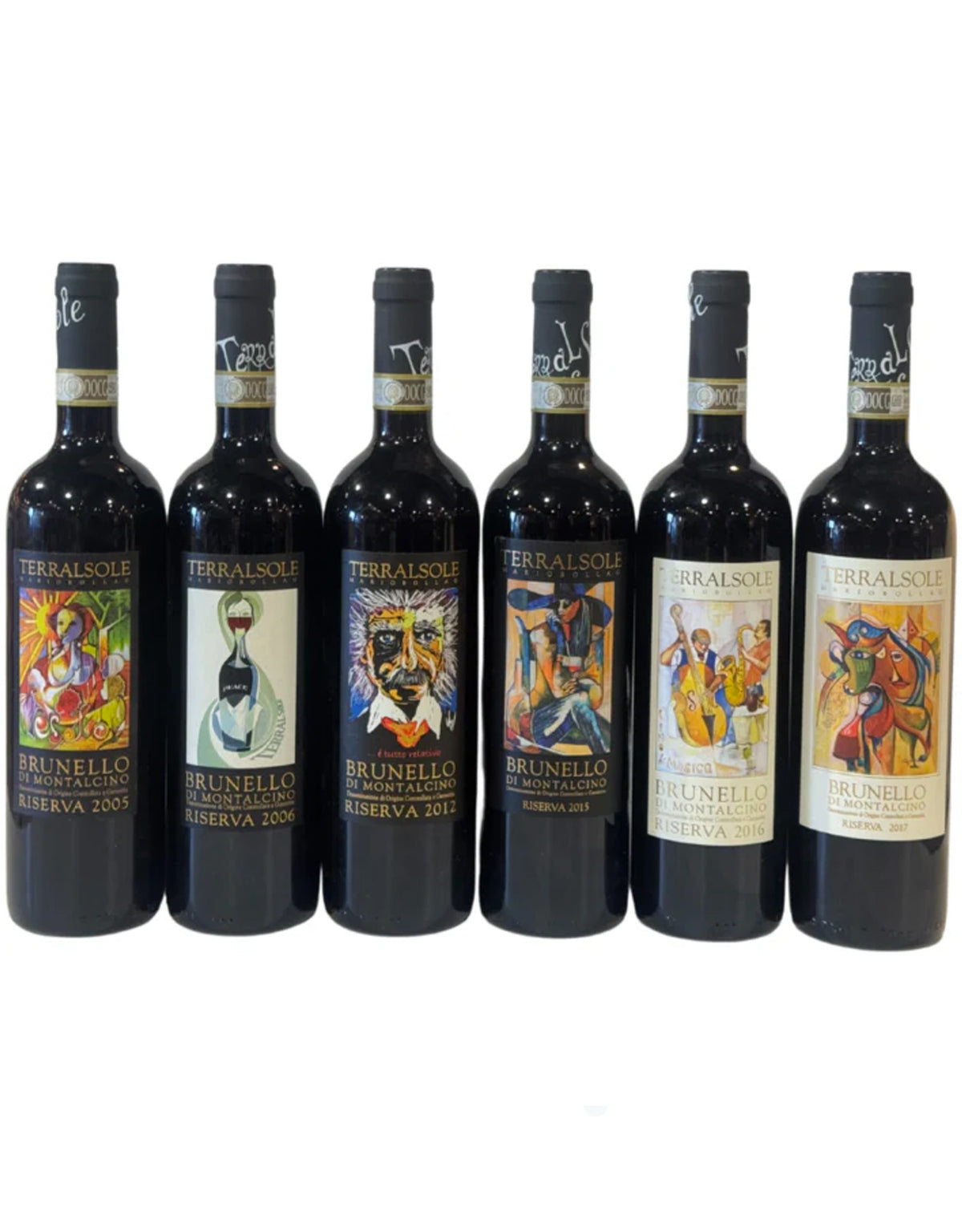 Terralsole Brunello Riserva Vertical Mixed Pack (2005, 2006, 2012, 2015, 2016, 2017)