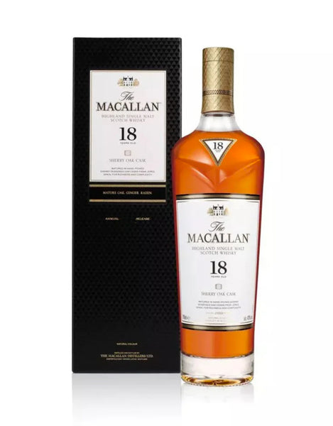 The Macallan 18 Year Old Sherry Cask - ZYN THE WINE MARKET LTD.