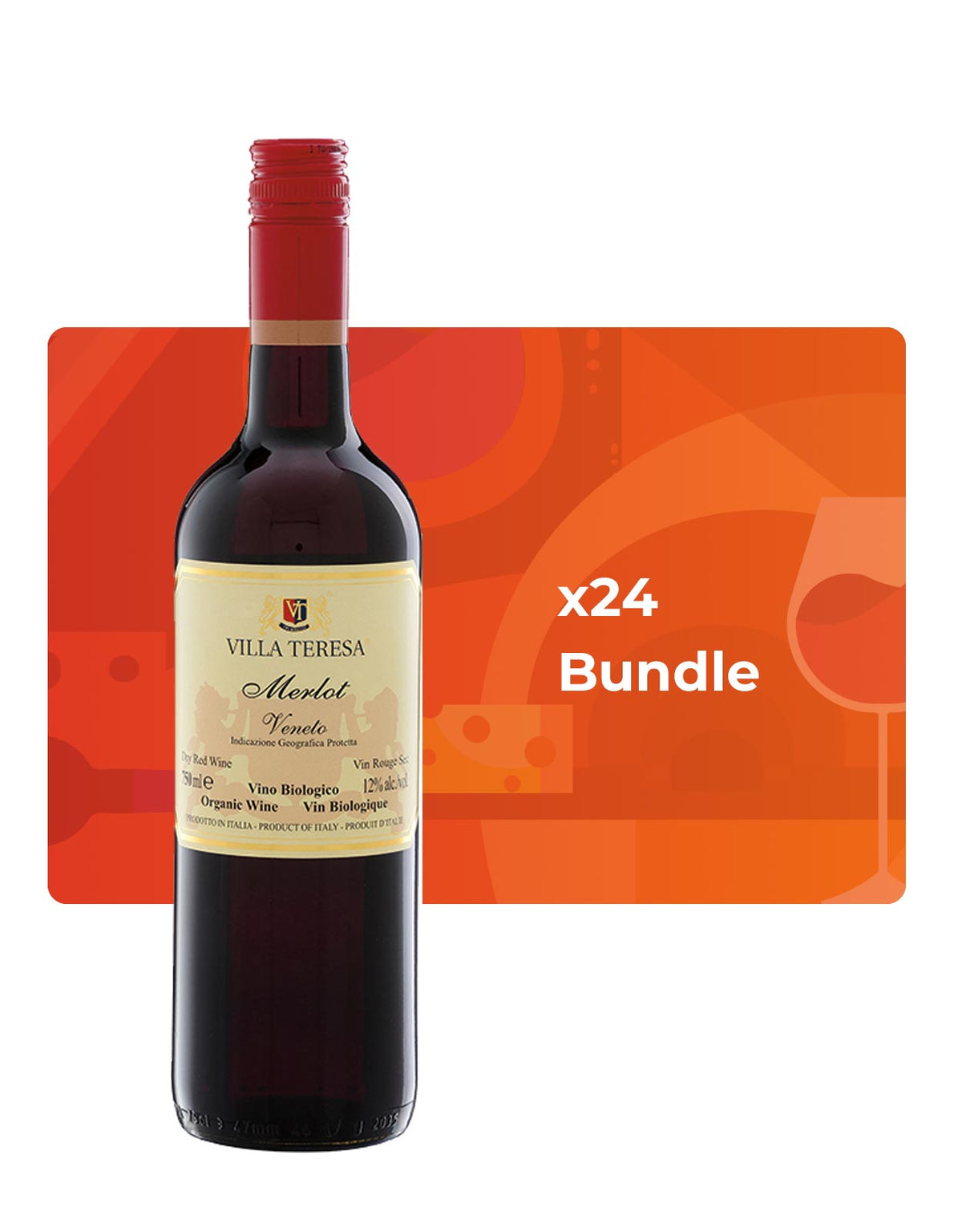 Villa Teresa Organic Merlot - Bundle & Save