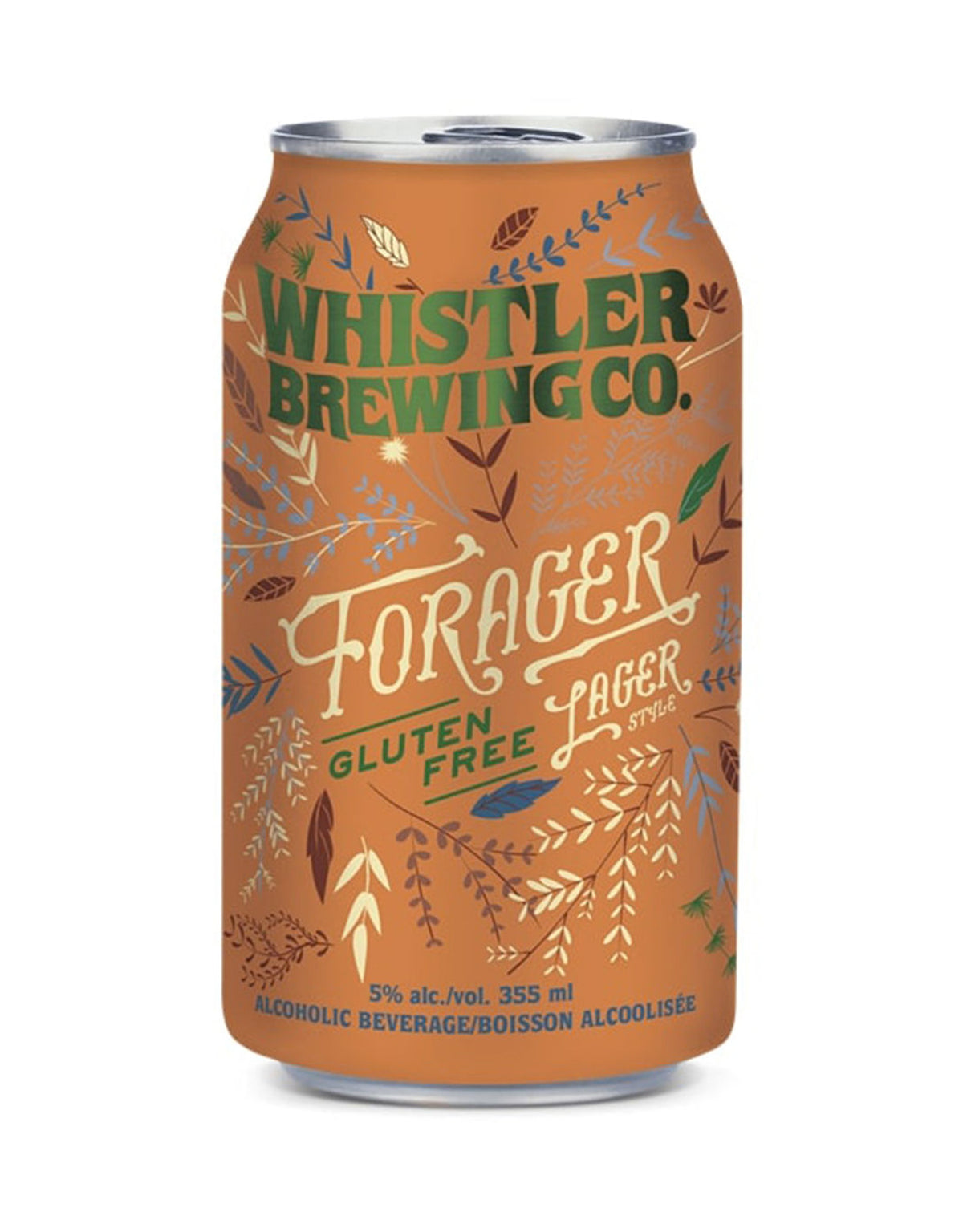 Whistler Brewing Co. Forager Gluten Free Lager 355 ml - 24 Cans
