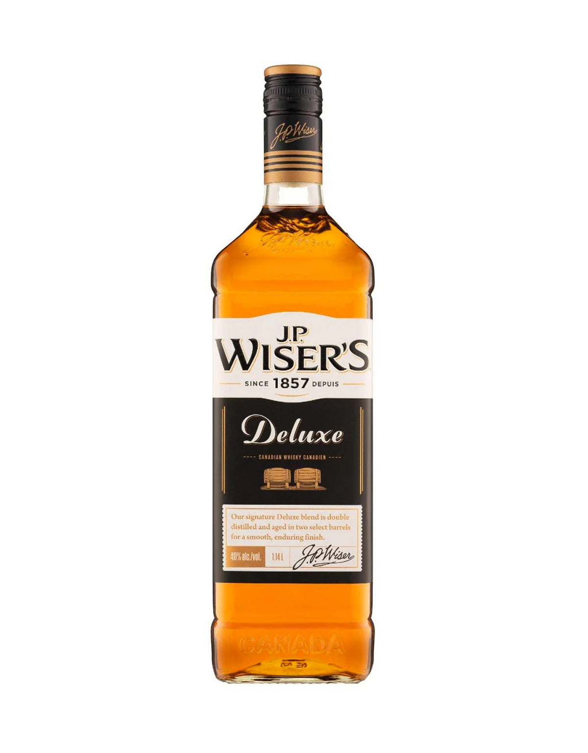 Wiser's Deluxe - 1.14 Litre Bottle - ZYN THE WINE MARKET LTD.