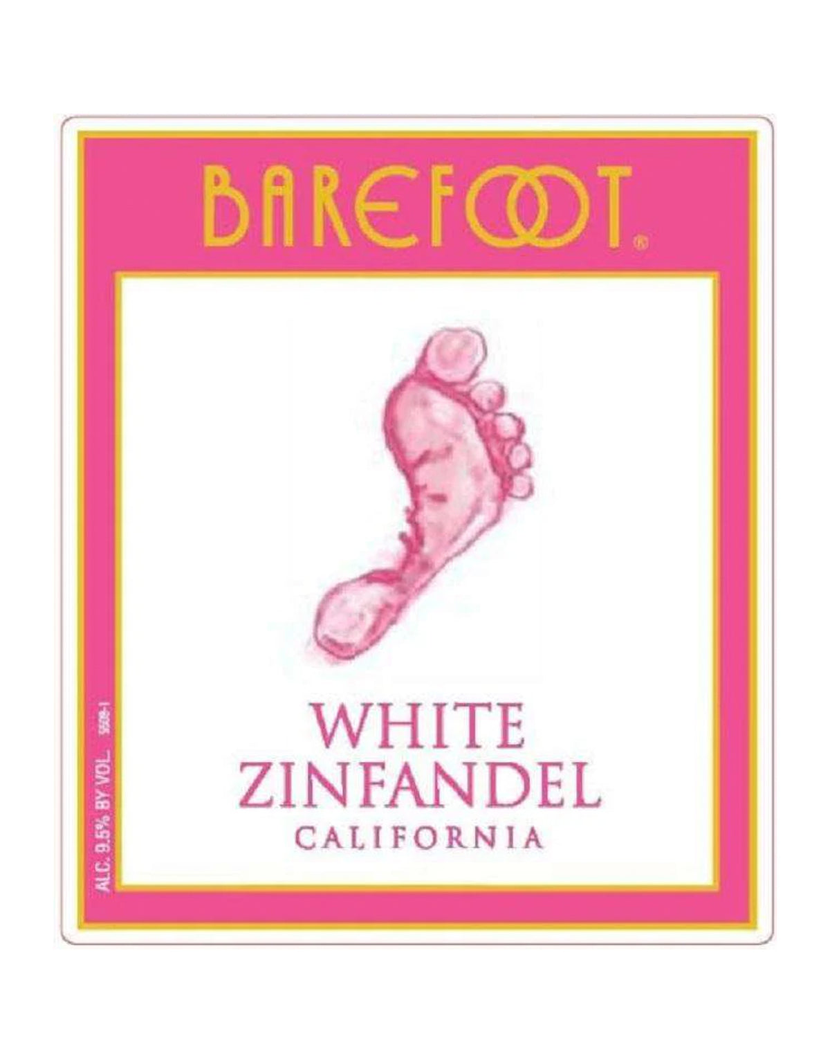 Barefoot White Zinfandel - 12 Bottles
