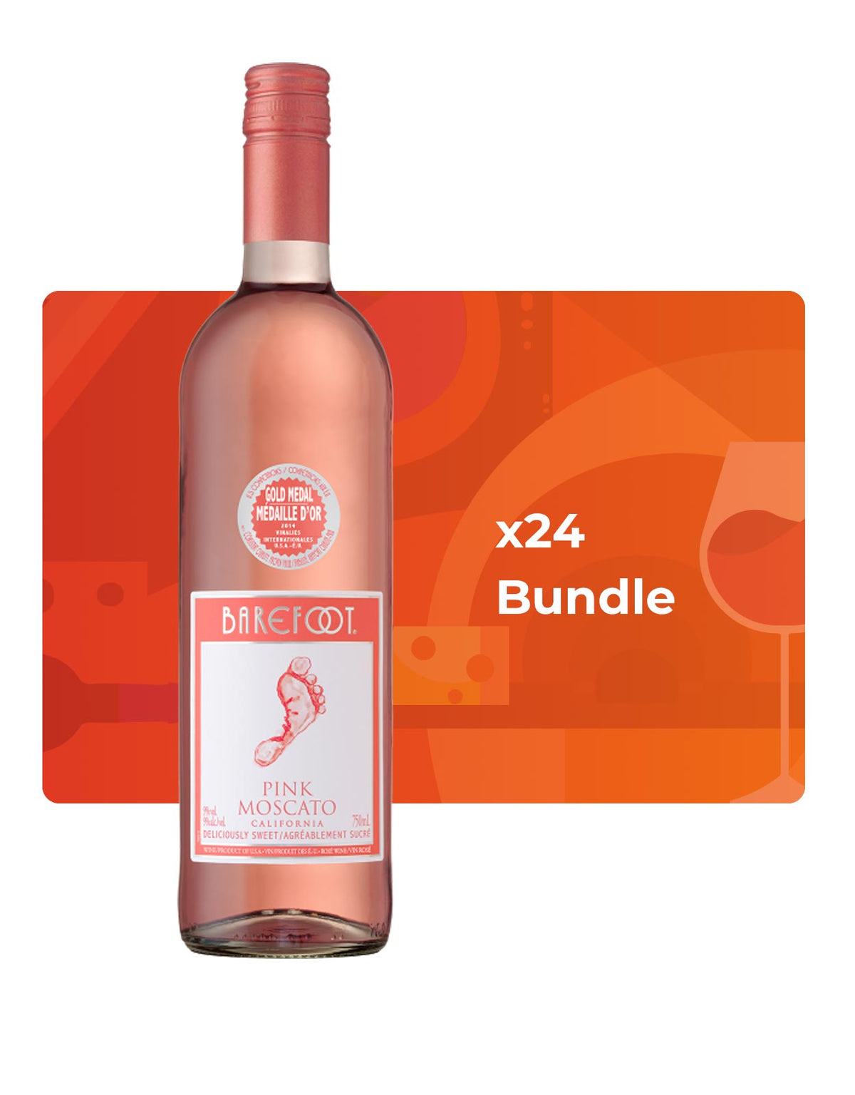 Barefoot Pink Moscato - Bundle & Save
