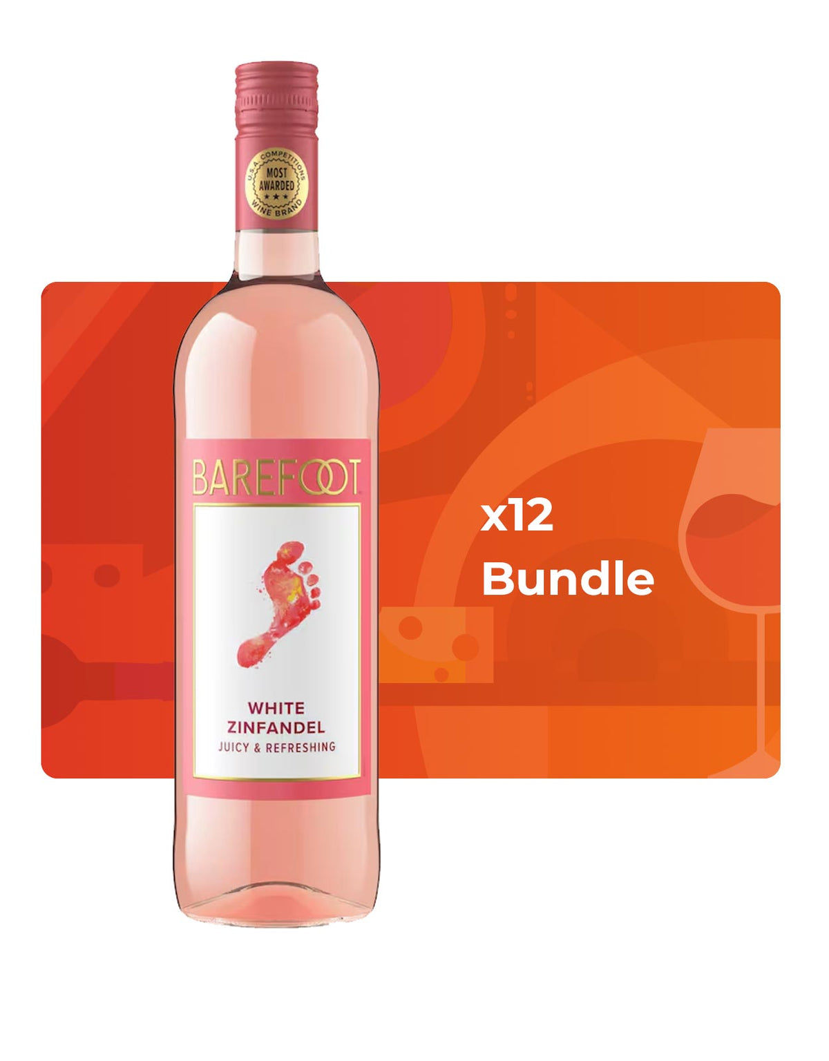 Barefoot White Zinfandel - Bundle & Save