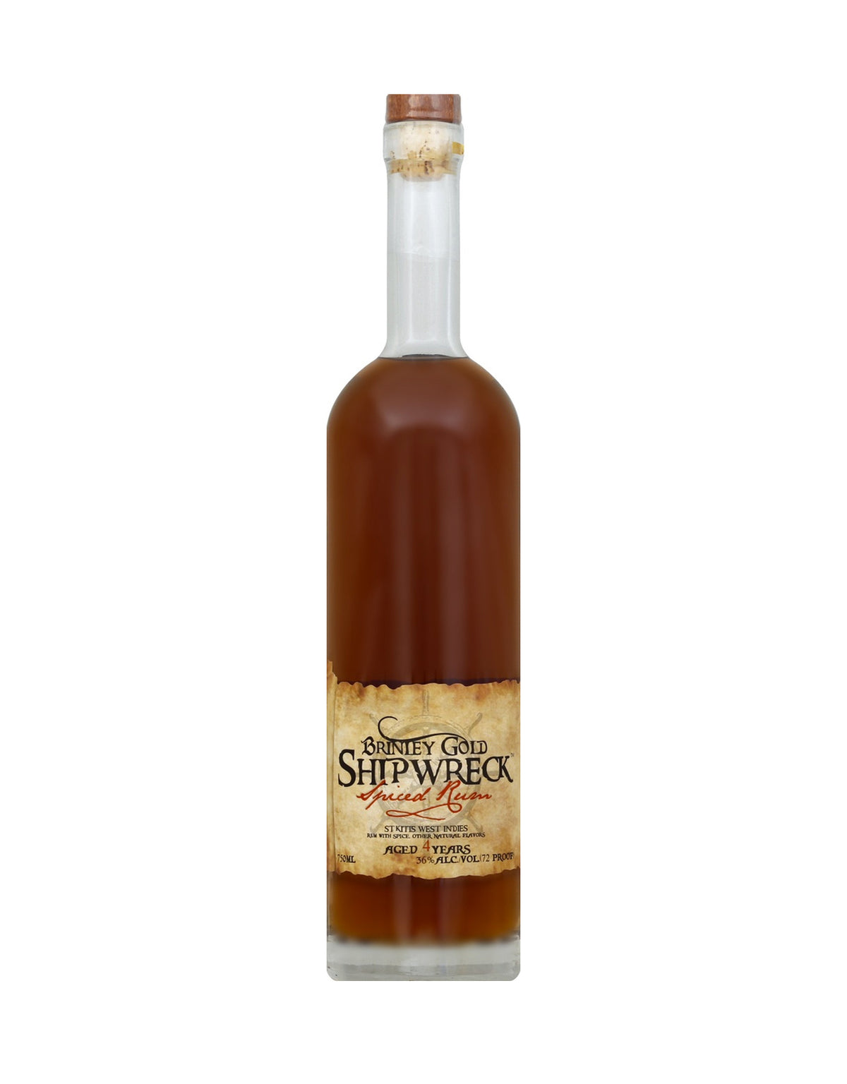 Brinley Gold Shipwreck Spiced Rum