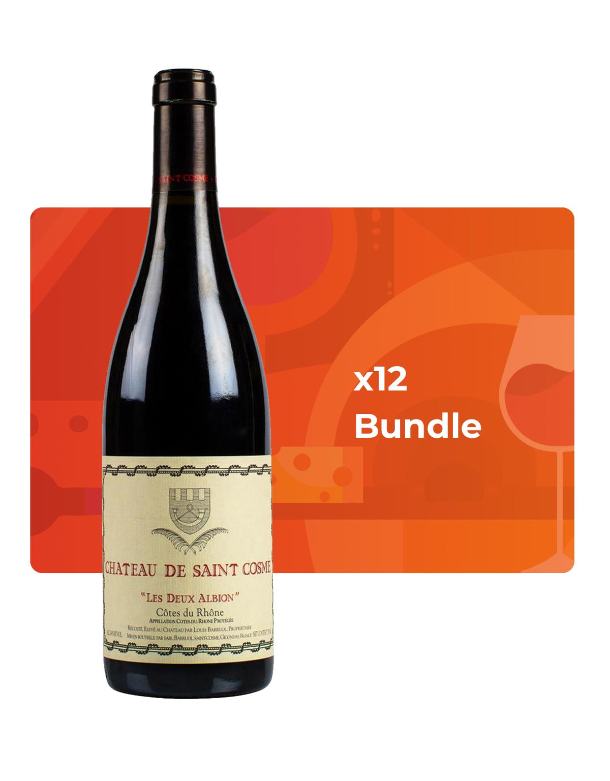 Saint Cosme 'Les Deux Albion' - Bundle & Save