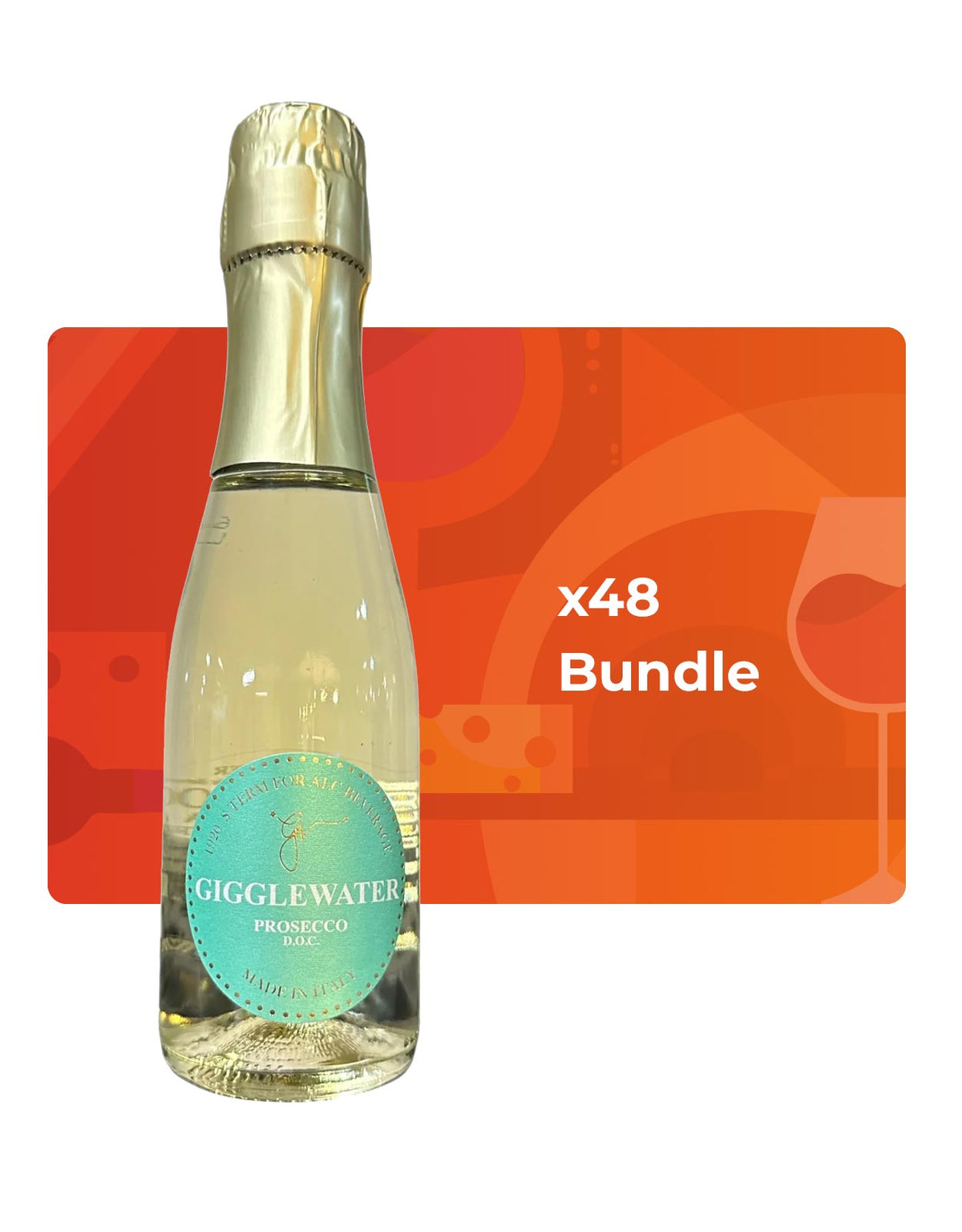 Gigglewater Prosecco 200 ml - Bundle & Save