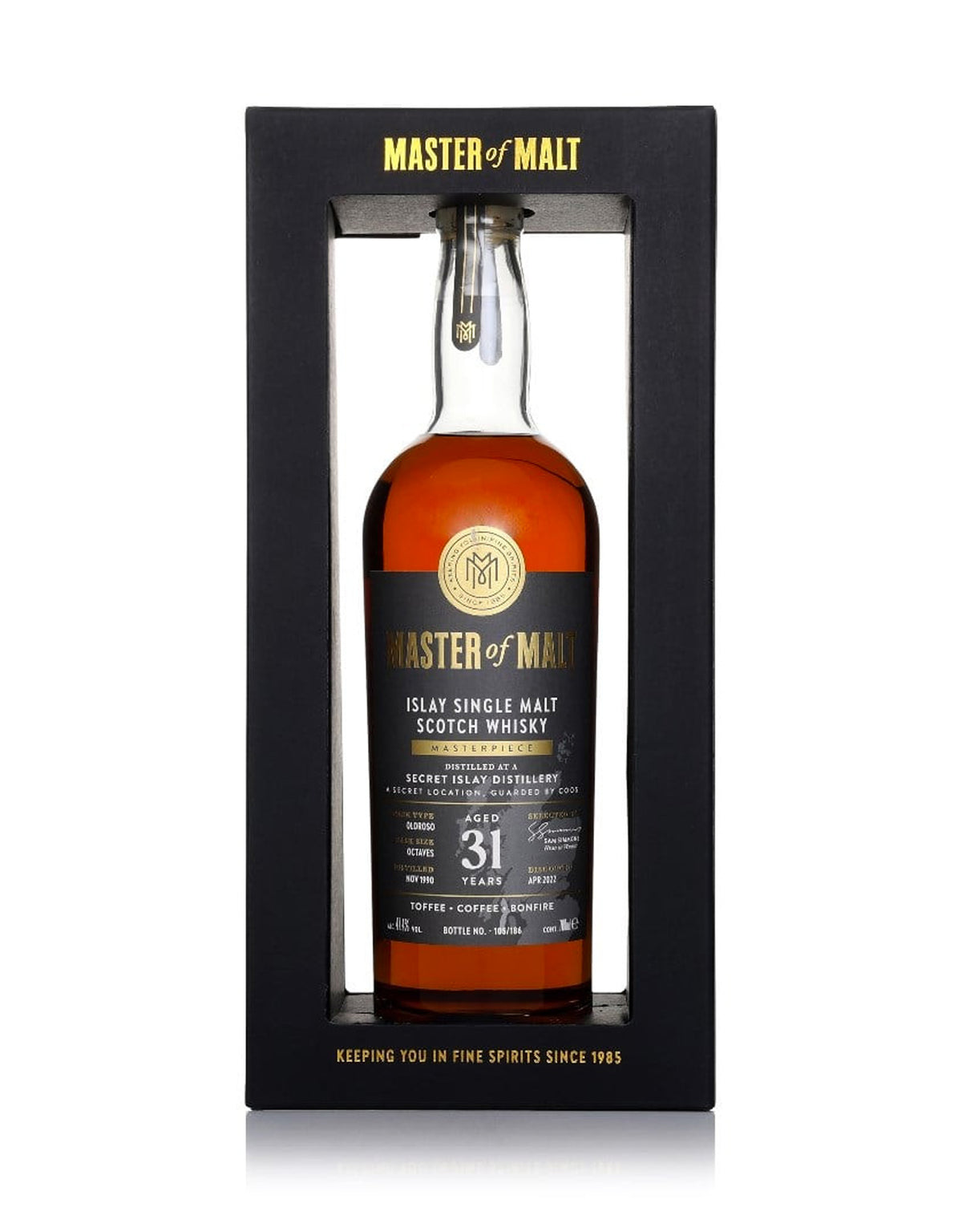A Secret Islay Distillery (Master of Malt) Single Malt 31 Year Old 1990