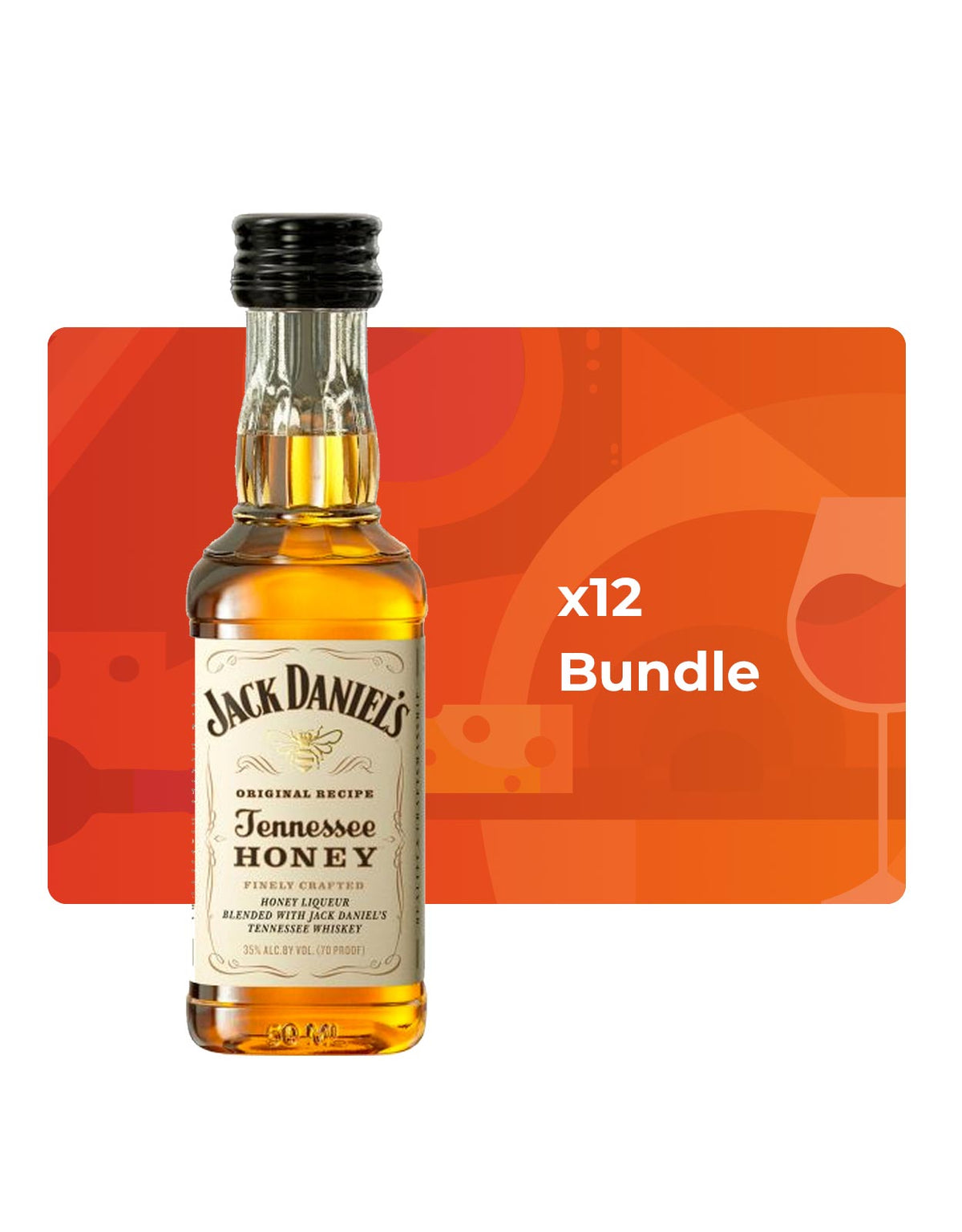 Jack Daniel's Tennessee Honey - Mini 50 ml - Bundle & Save