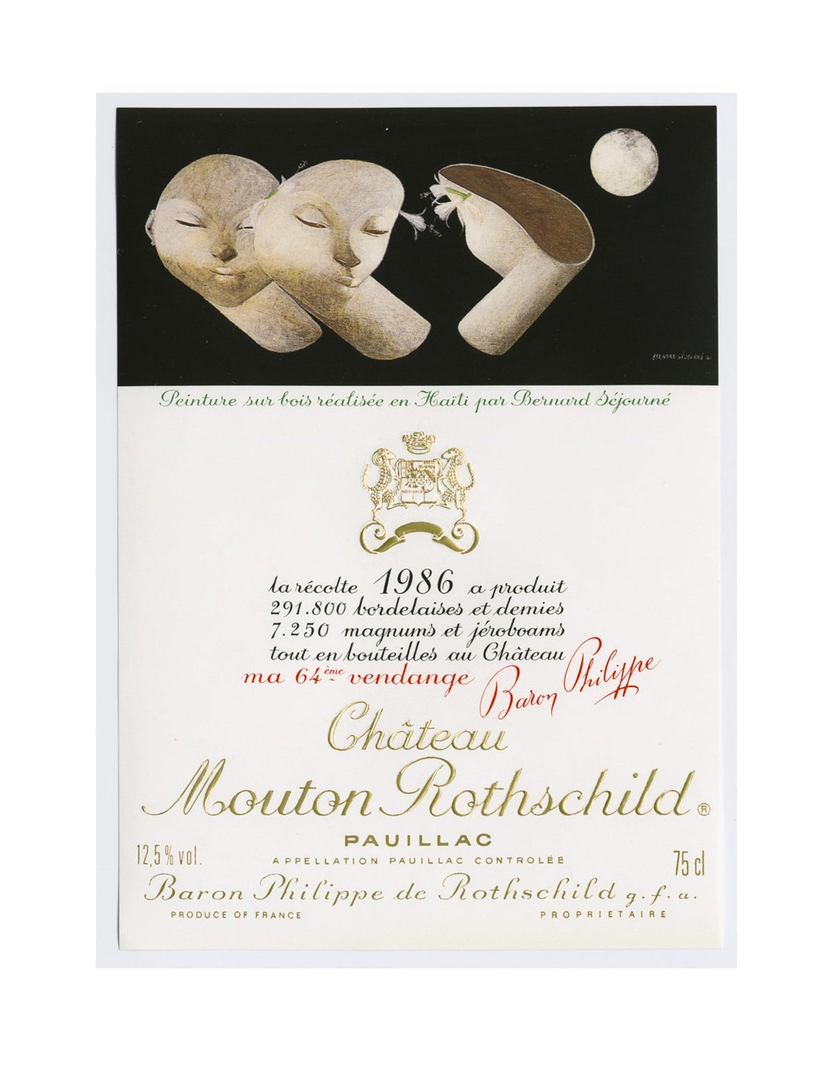Chateau Mouton Rothschild 1986