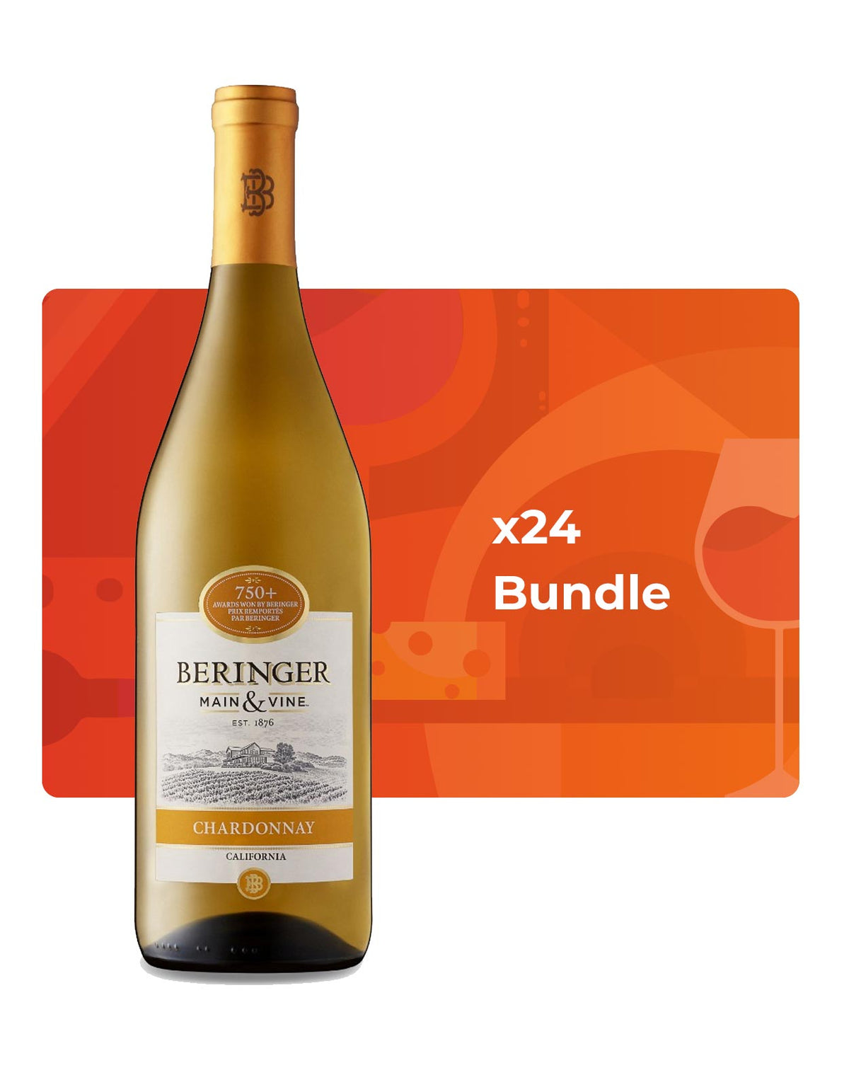 Beringer Chardonnay Main & Vine - Bundle & Save