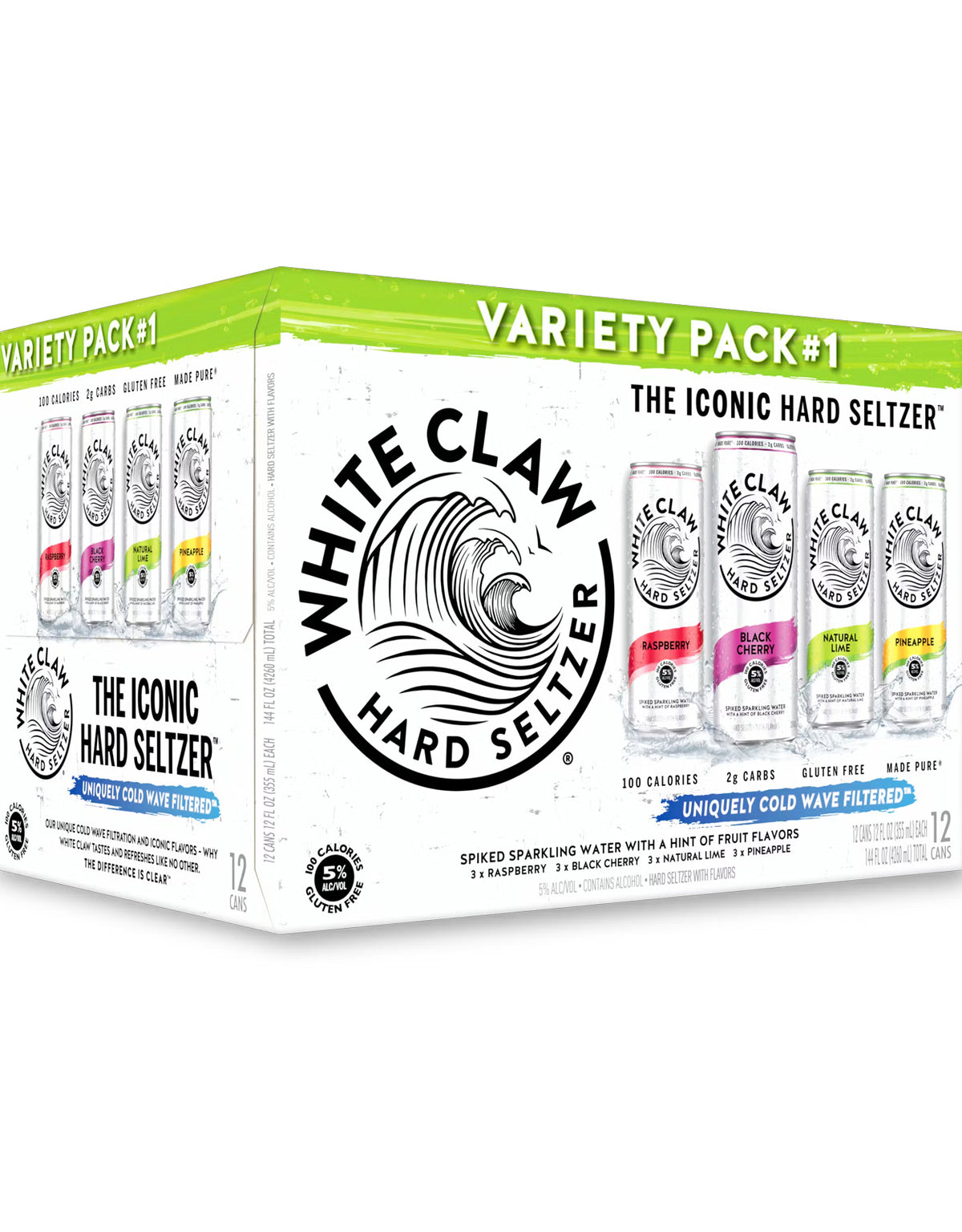 White Claw Variety Pack #1 355 ml - 12 Cans