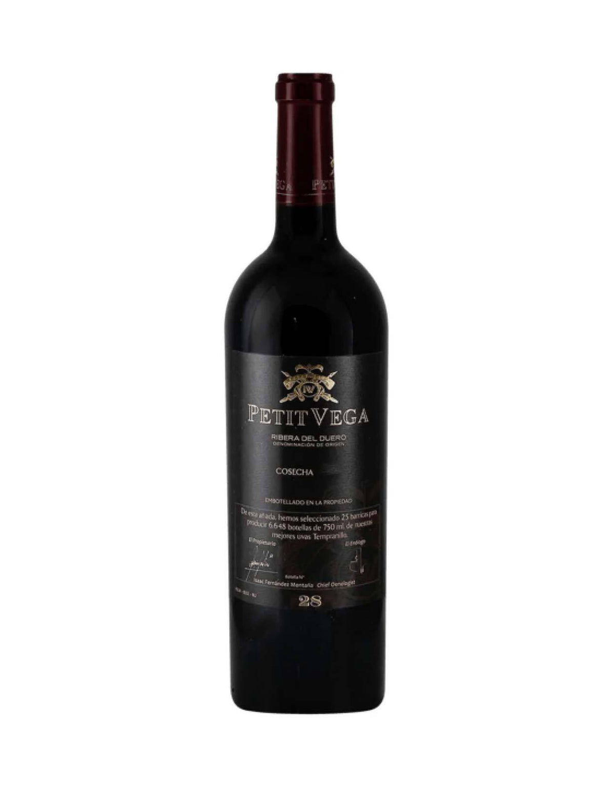 Petit Vega '28 Meses En Barrica' 2015 - ZYN THE WINE MARKET LTD.