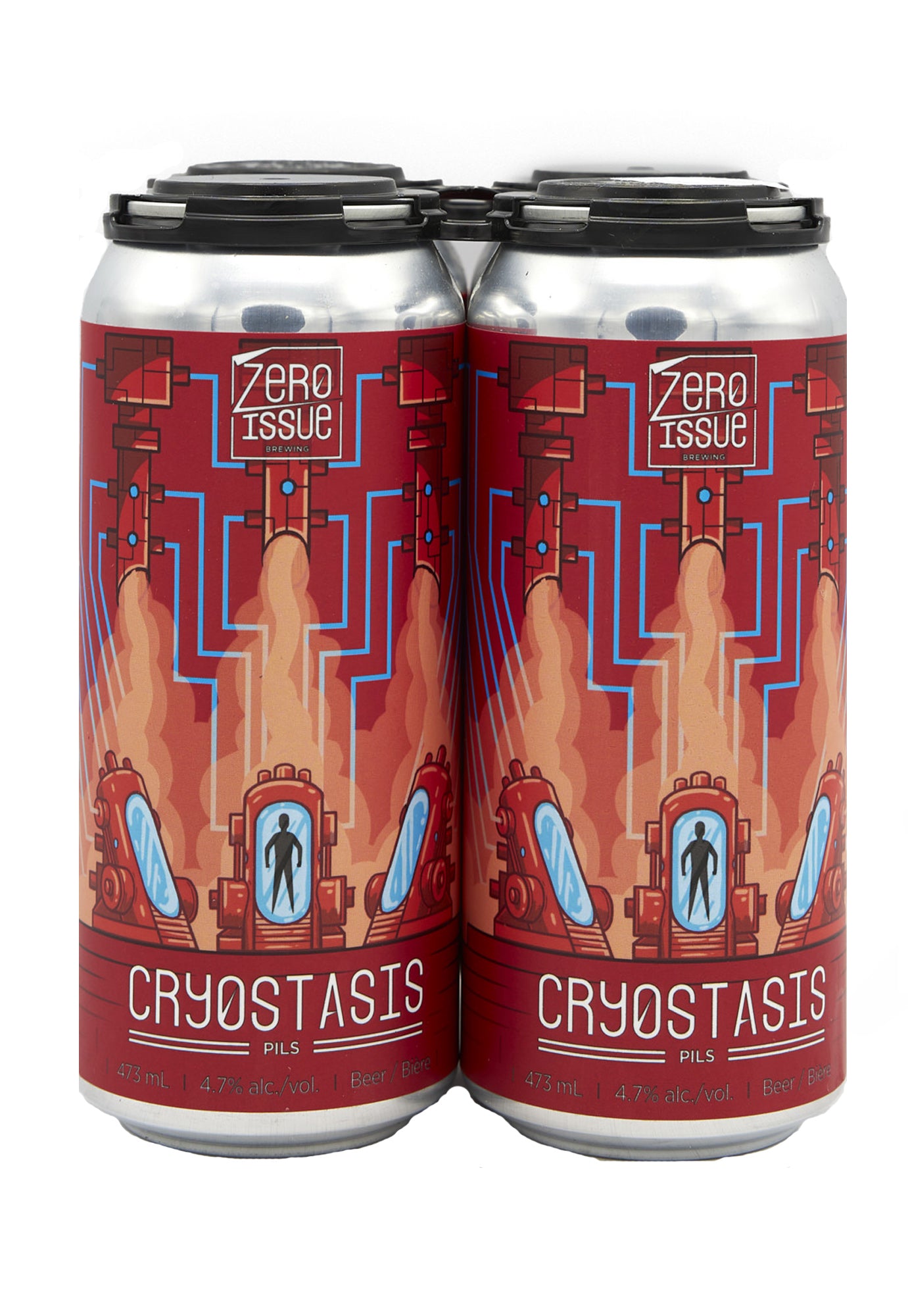 Zero Issue Cryostasis German Pils 473 ml - 4 Cans