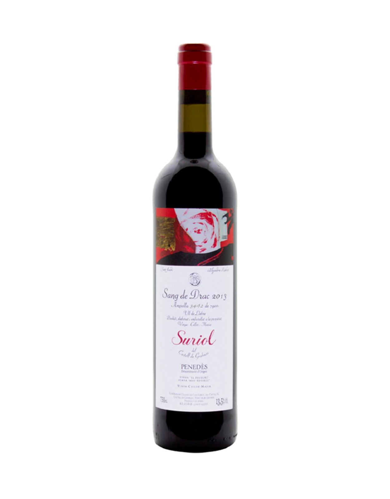 Suriol del Castell de Grabuac 'Sang De Drac' Red 2014