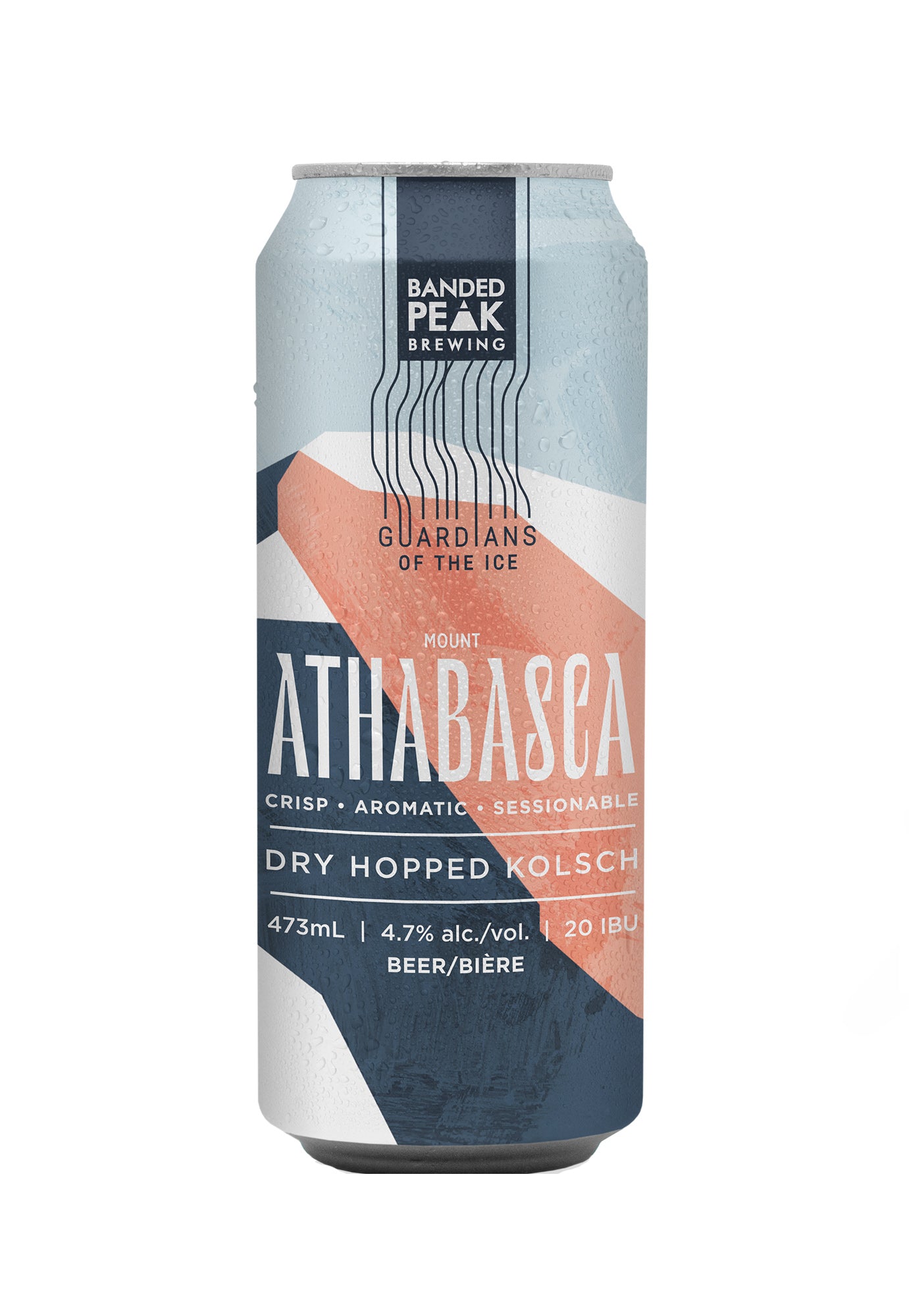 Banded Peak Mount Athabasca Dry Hopped Kolsch 473 ml - 4 Cans