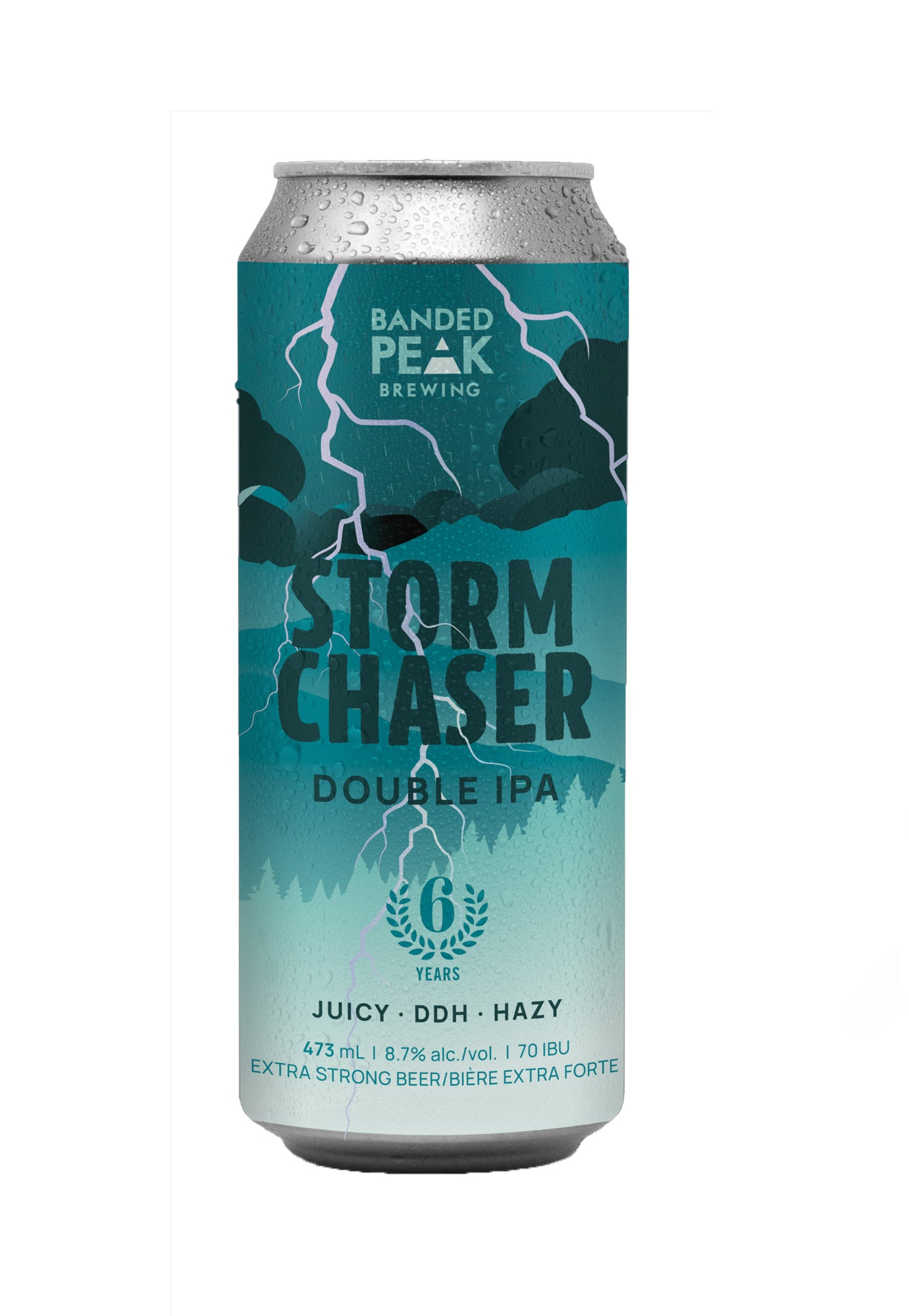 Banded Peak Storm Chaser Double IPA 473 ml - 4 Cans